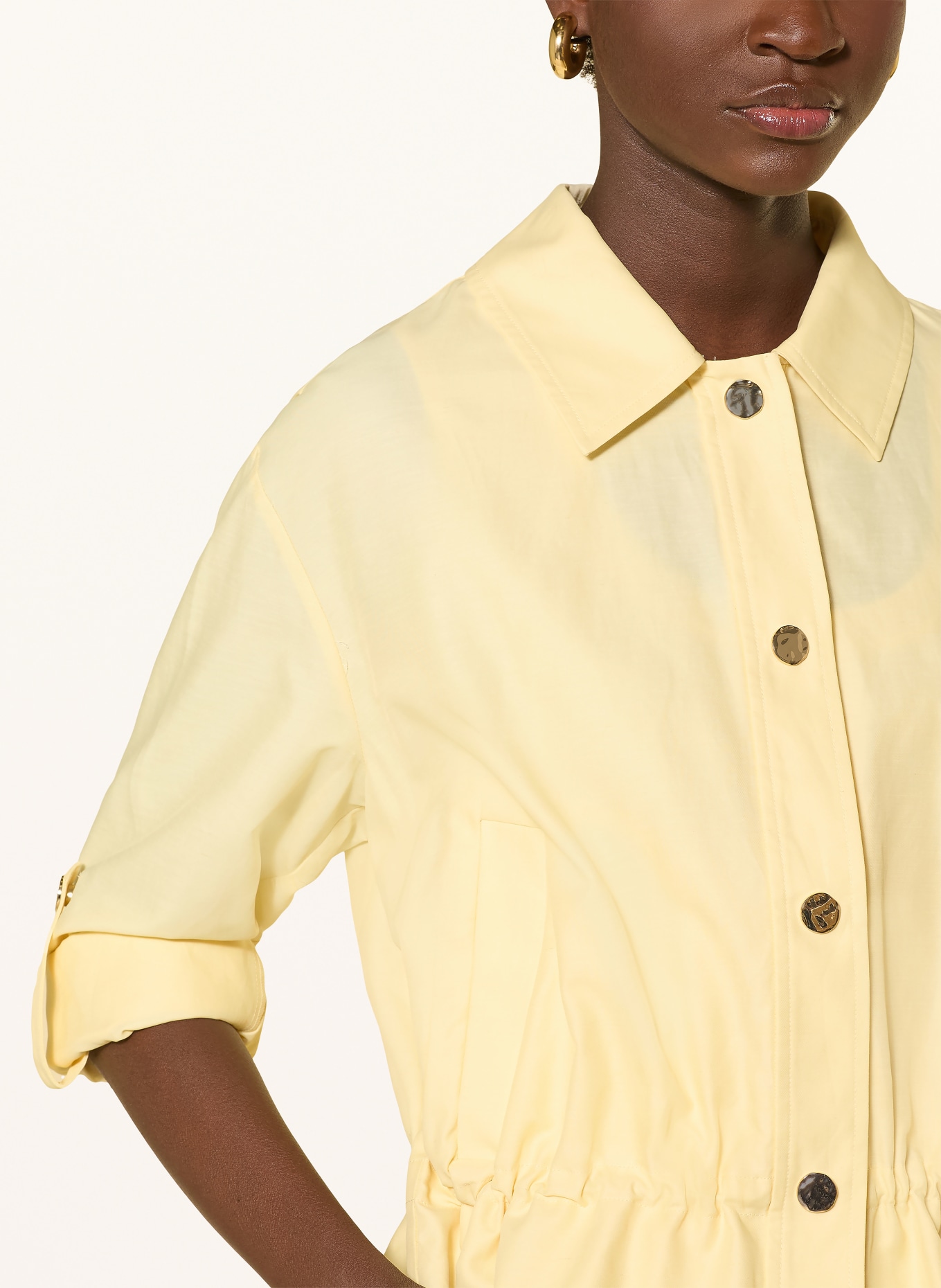 s.Oliver BLACK LABEL Kastenjacke: HELLGELB