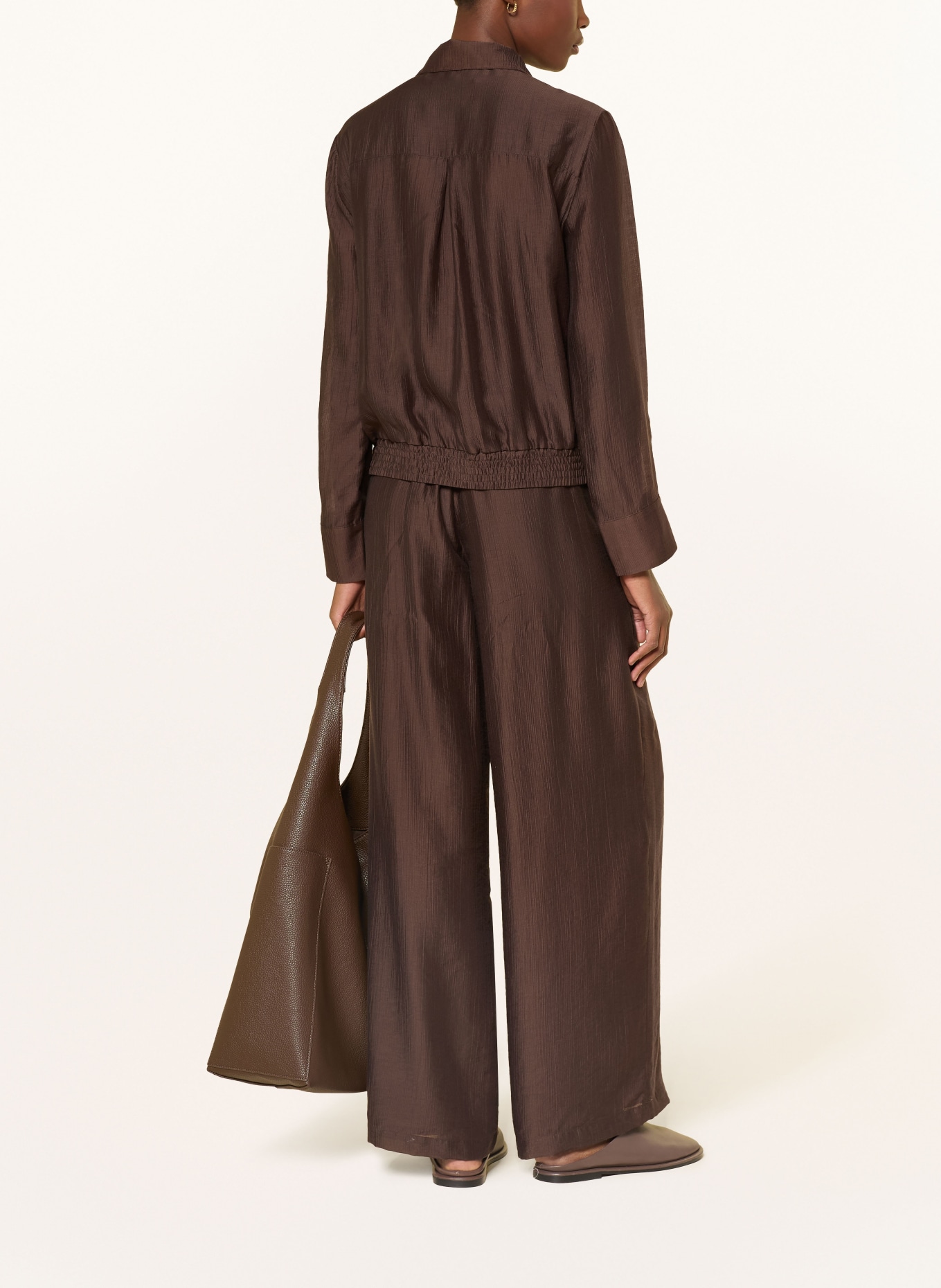 s.Oliver BLACK LABEL Marlenehose: DUNKELBRAUN