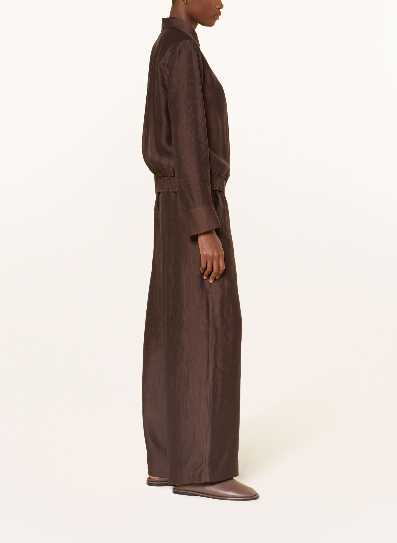 s.Oliver BLACK LABEL Marlenehose: DUNKELBRAUN