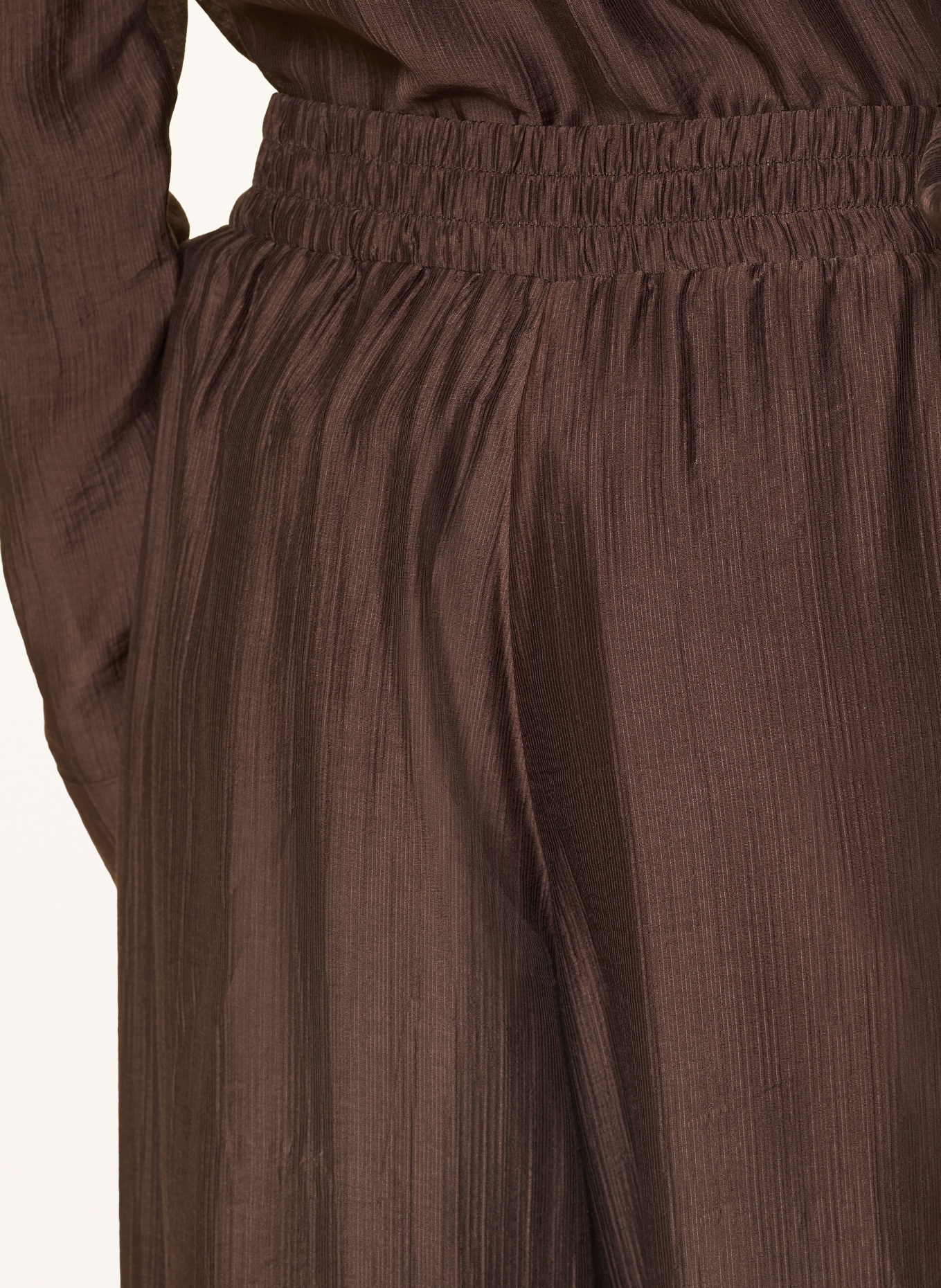 s.Oliver BLACK LABEL Marlenehose: DUNKELBRAUN