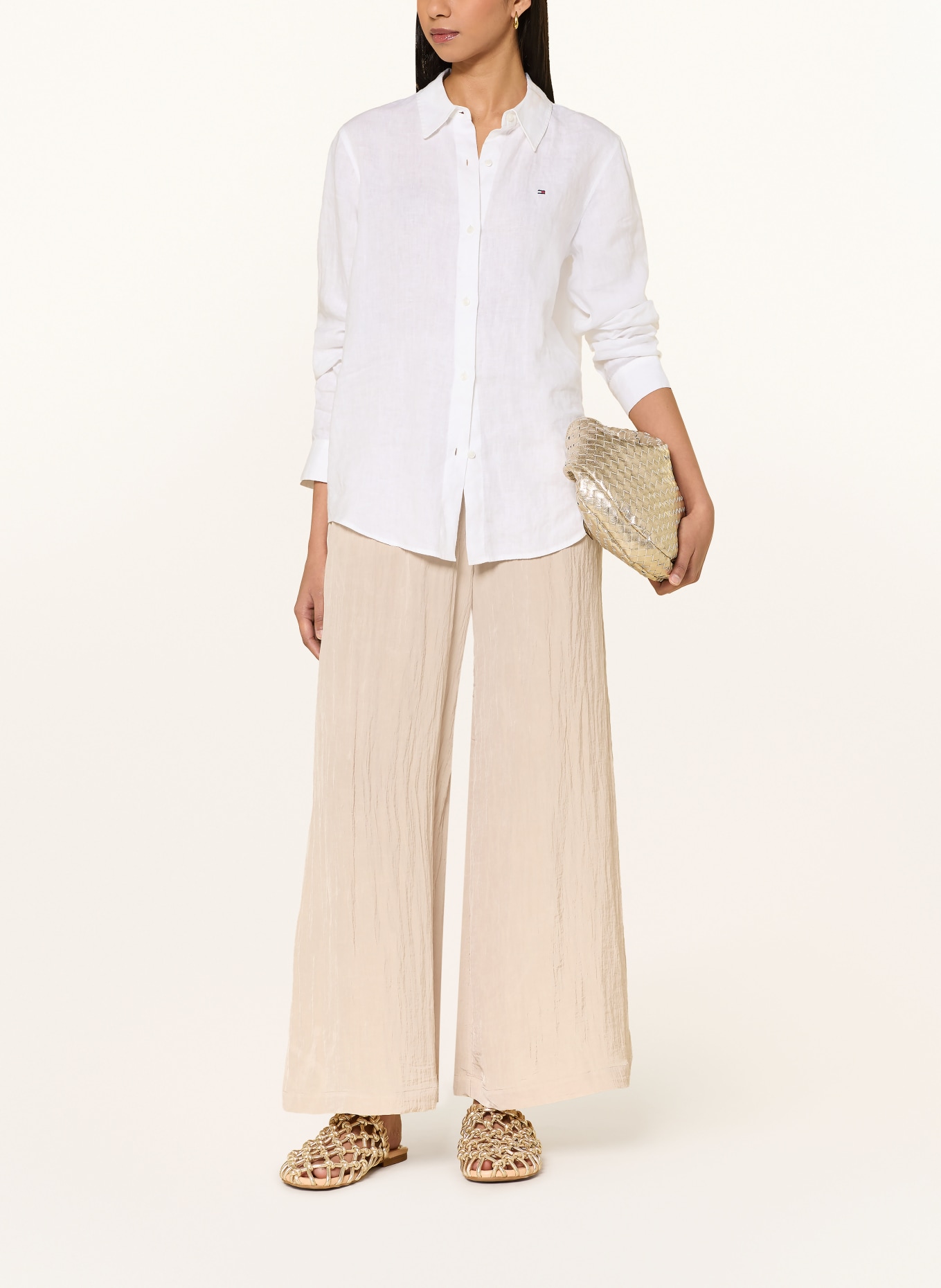 s.Oliver BLACK LABEL Marlenehose: BEIGE