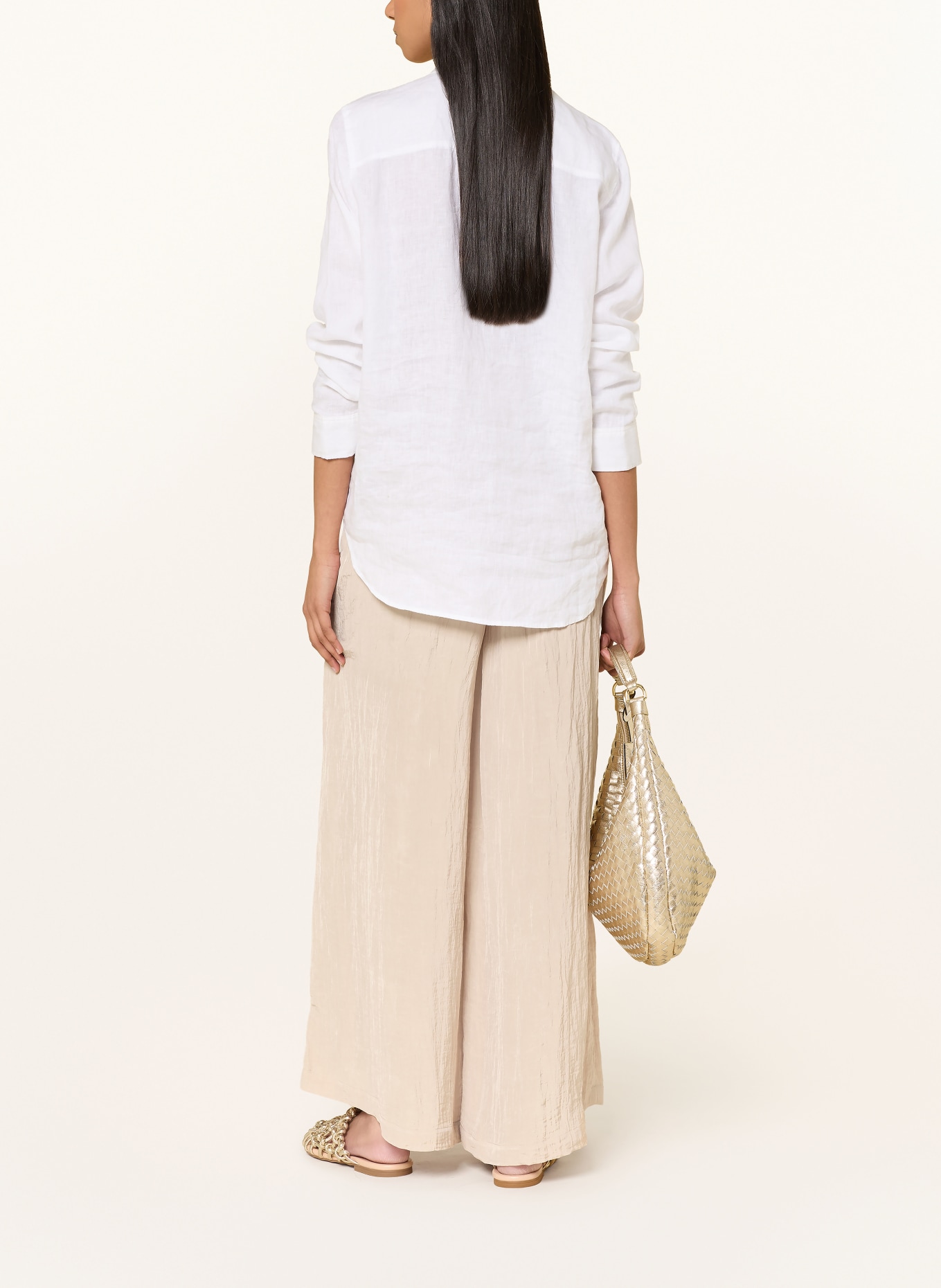 s.Oliver BLACK LABEL Marlenehose: BEIGE