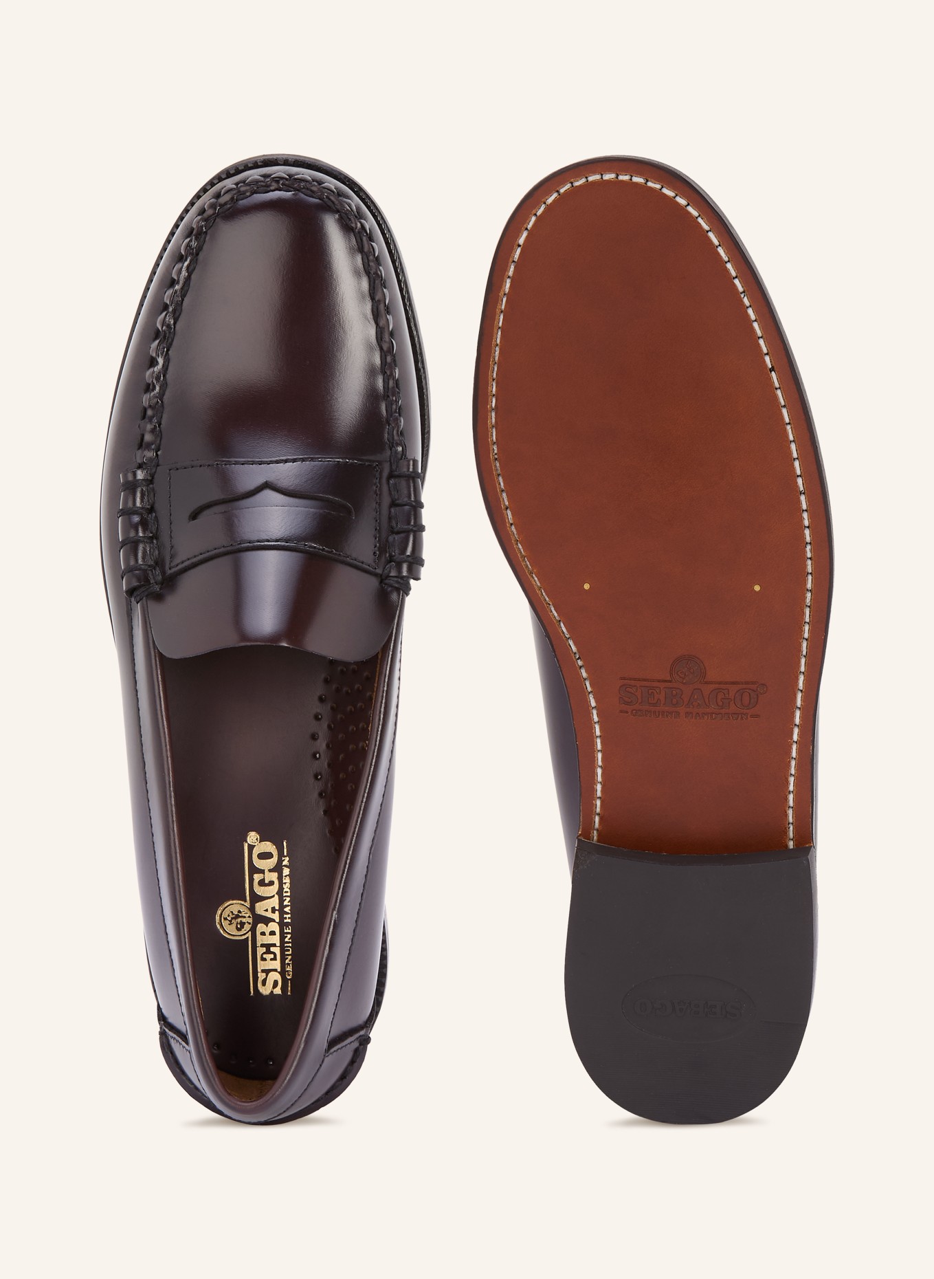 SEBAGO Penny-Loafer CLASSIC DAN: DUNKELBRAUN