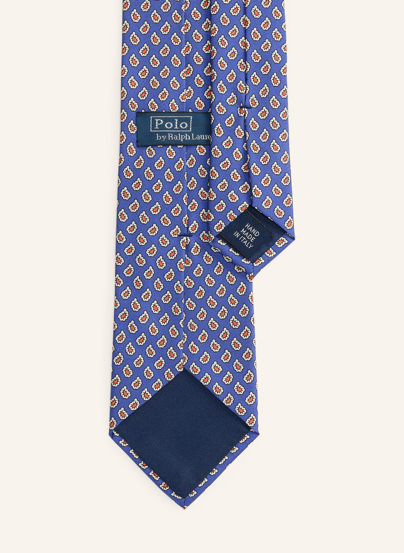 POLO RALPH LAUREN Krawatte: BLAU / HELLGRAU / ROT