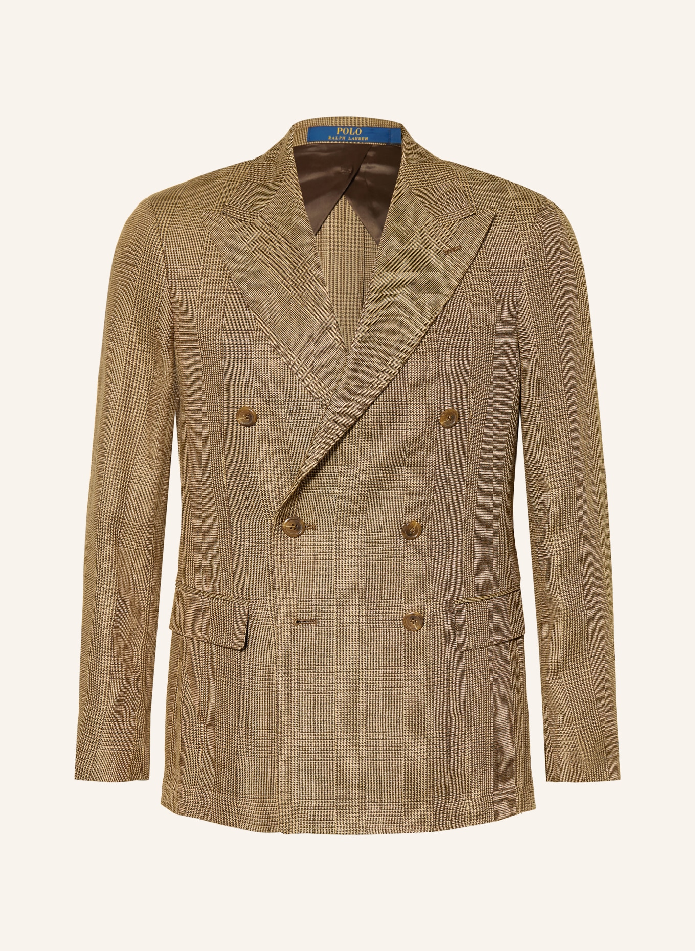 POLO RALPH LAUREN Modern fit jasje met linnen: 001 SAGE MULTI