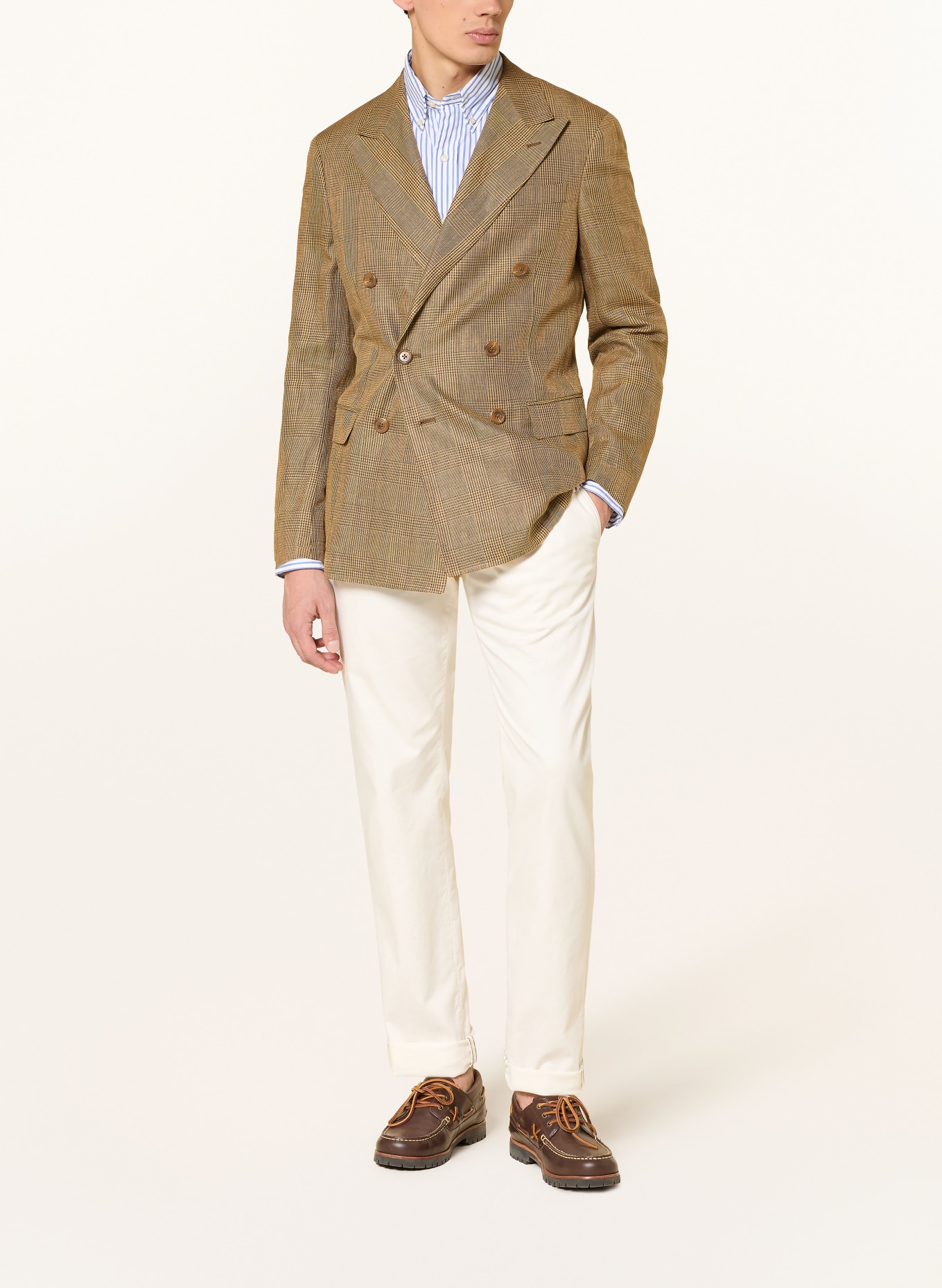 POLO RALPH LAUREN Modern fit jasje met linnen: 001 SAGE MULTI