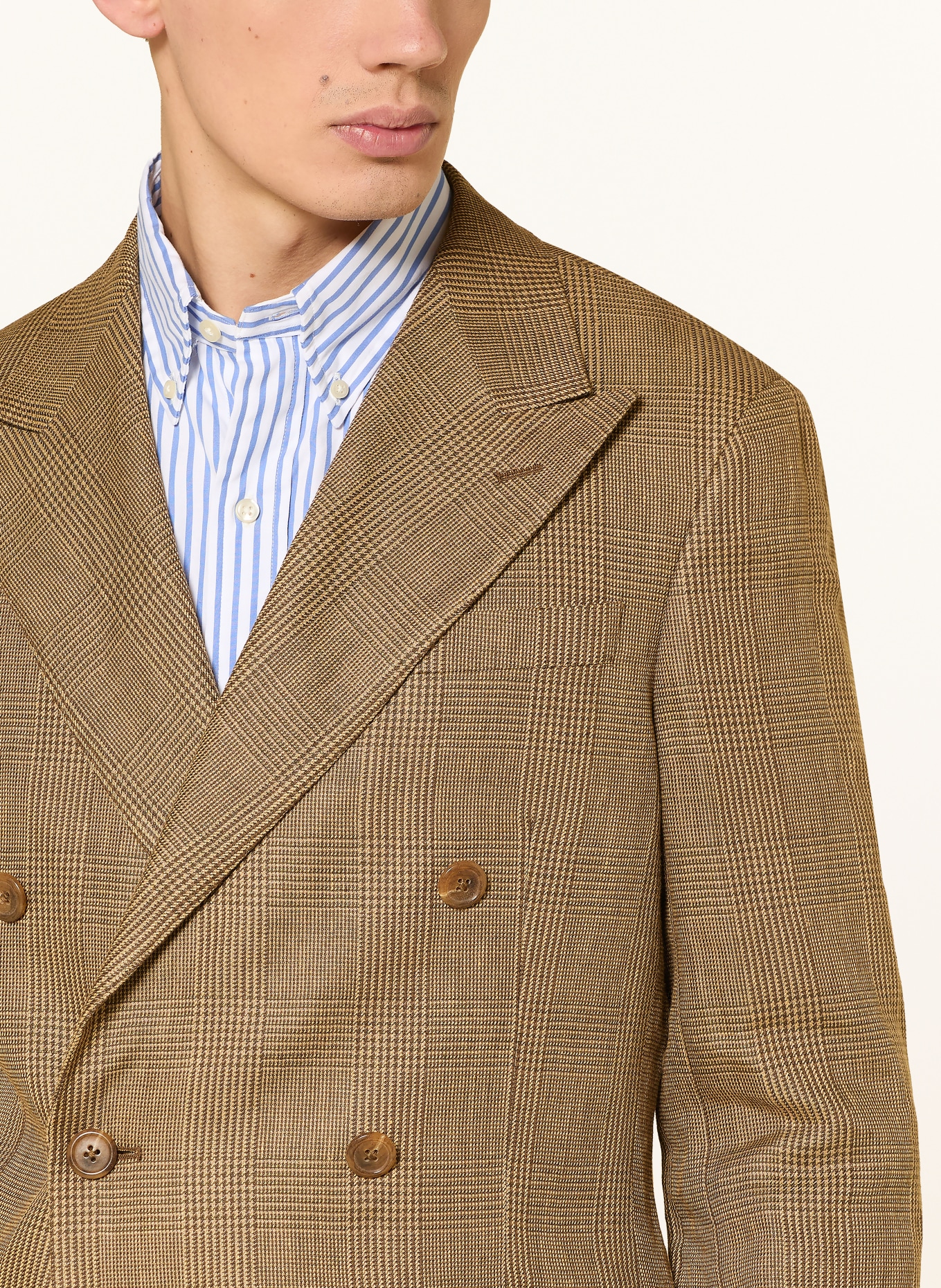 POLO RALPH LAUREN Modern fit jasje met linnen: 001 SAGE MULTI