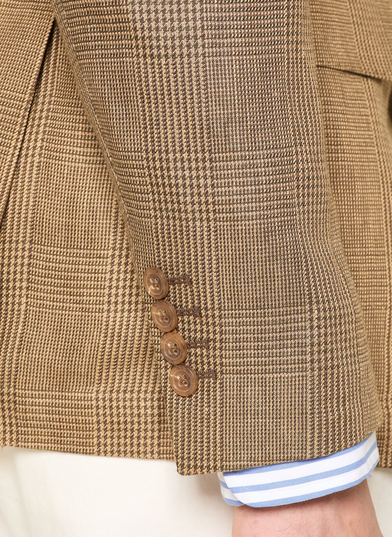 POLO RALPH LAUREN Modern fit jasje met linnen: 001 SAGE MULTI