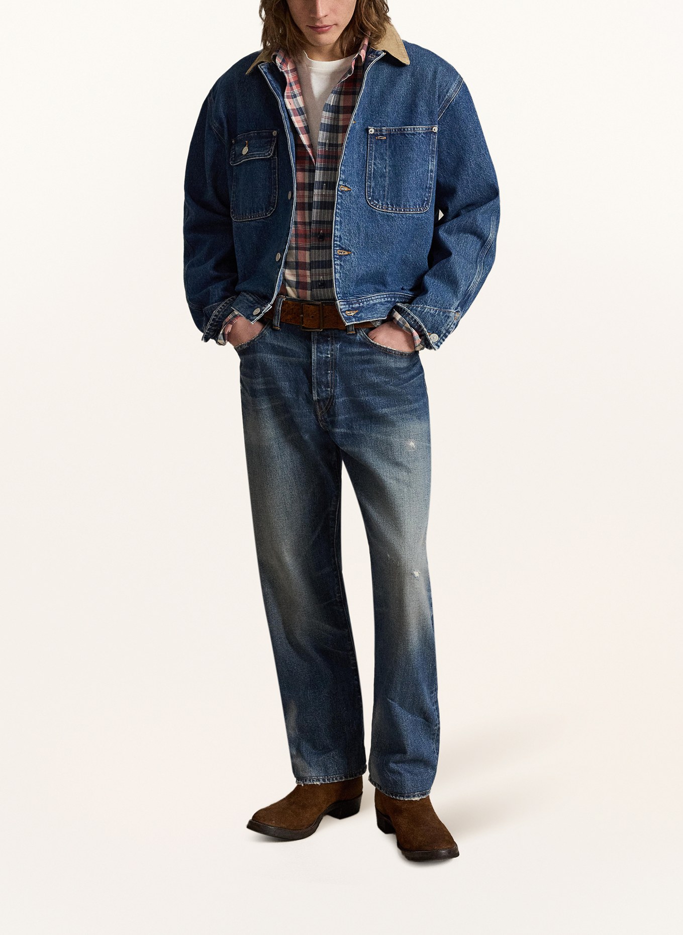 POLO RALPH LAUREN Denim jacket: 001 OUTPOST