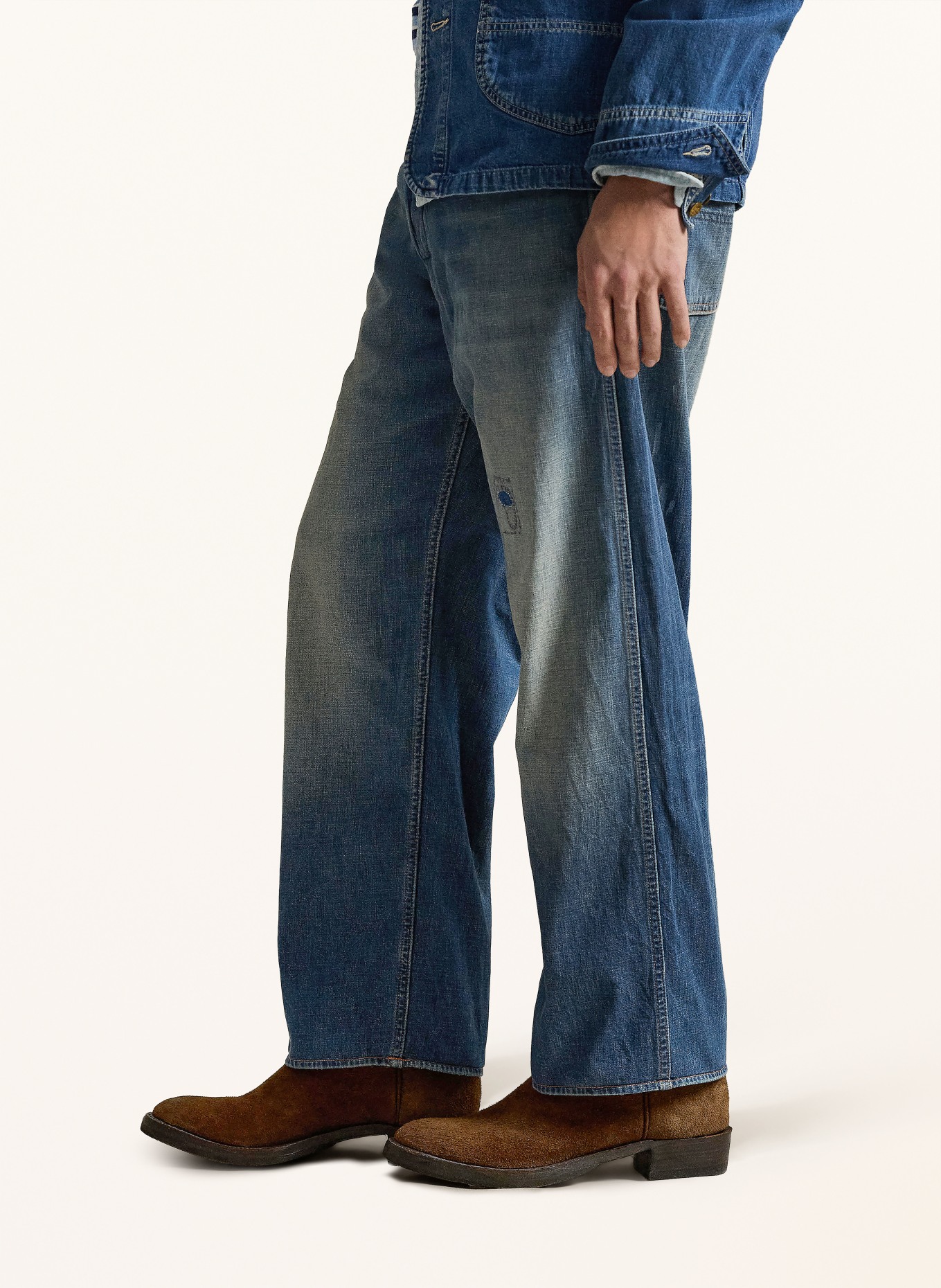 POLO RALPH LAUREN Jeans met baggy pasvorm: 001 MOOSE RIVER