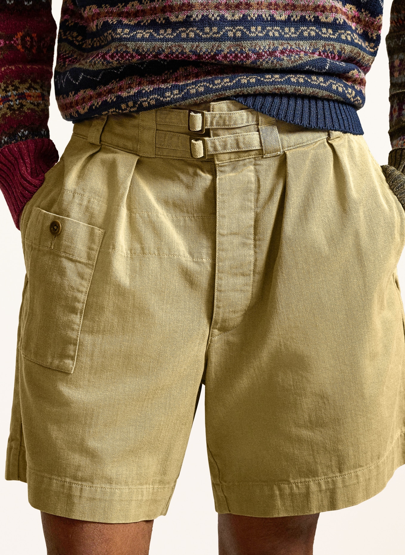 POLO RALPH LAUREN szorty: KHAKI