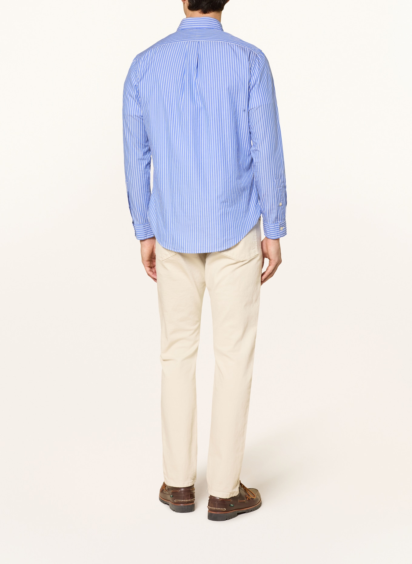 POLO RALPH LAUREN Hemd Custom Fit: BLAU / WEISS