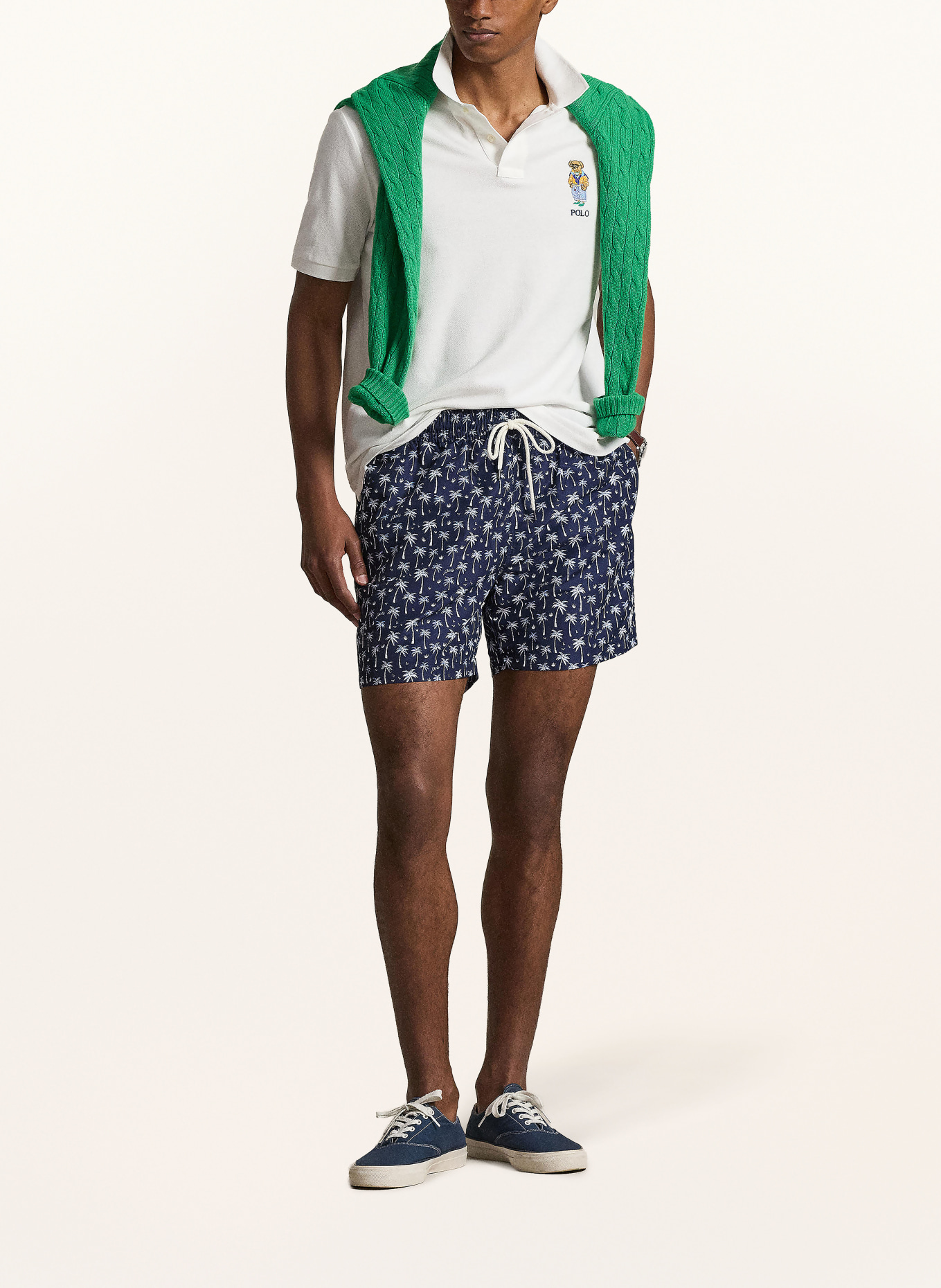 POLO RALPH LAUREN Piqué-Poloshirt: WEISS