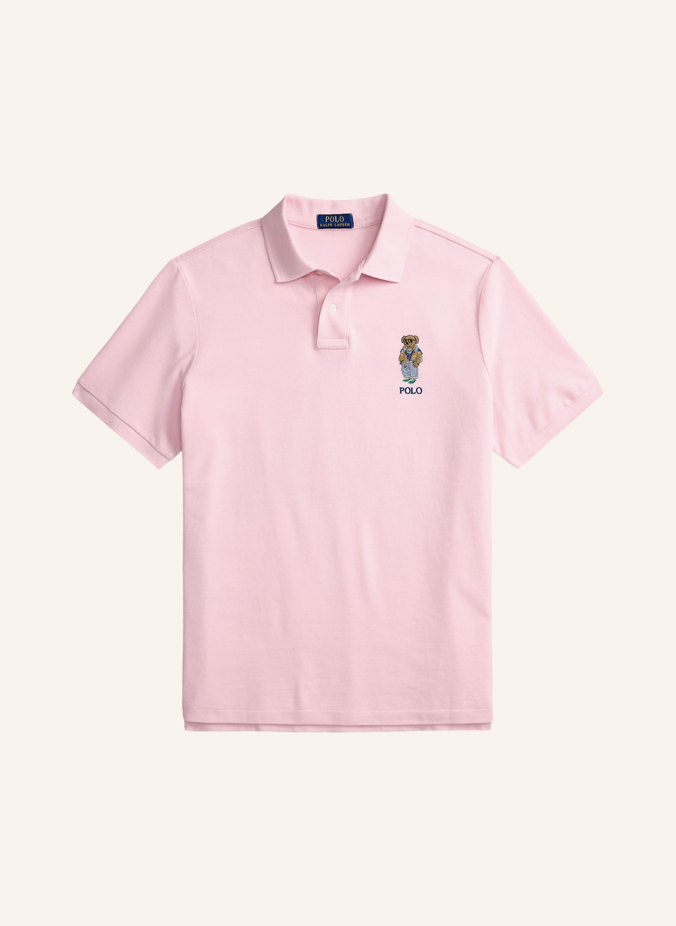 POLO RALPH LAUREN Piqué-poloshirt: ROZE