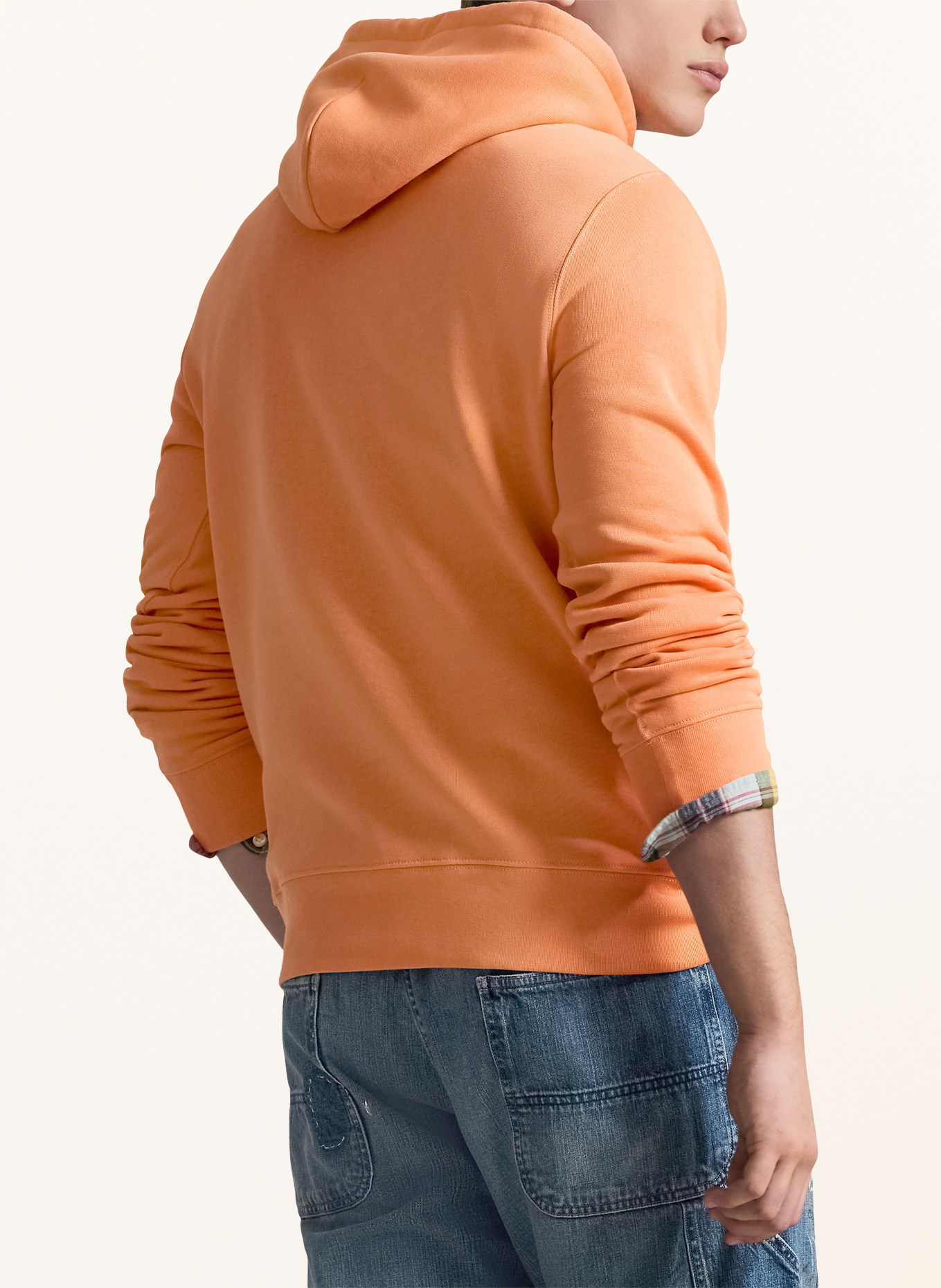 POLO RALPH LAUREN bluza z kapturem: POMARAŃCZOWY