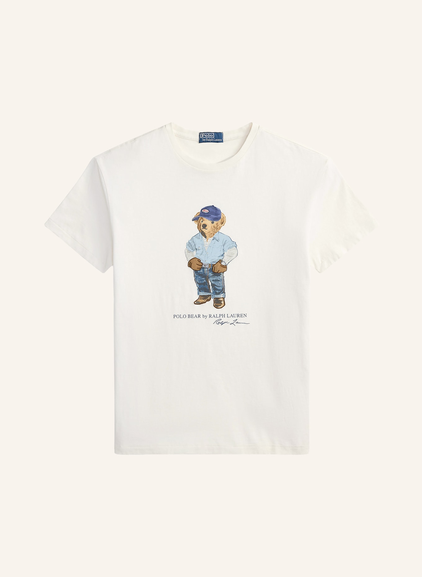 POLO RALPH LAUREN T-shirt: CRÈME