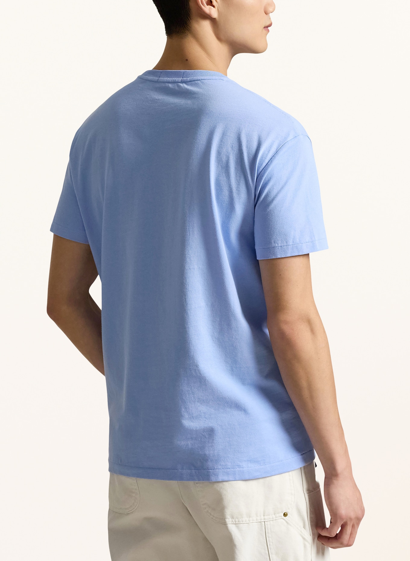 POLO RALPH LAUREN T-shirt: BLEU CLAIR