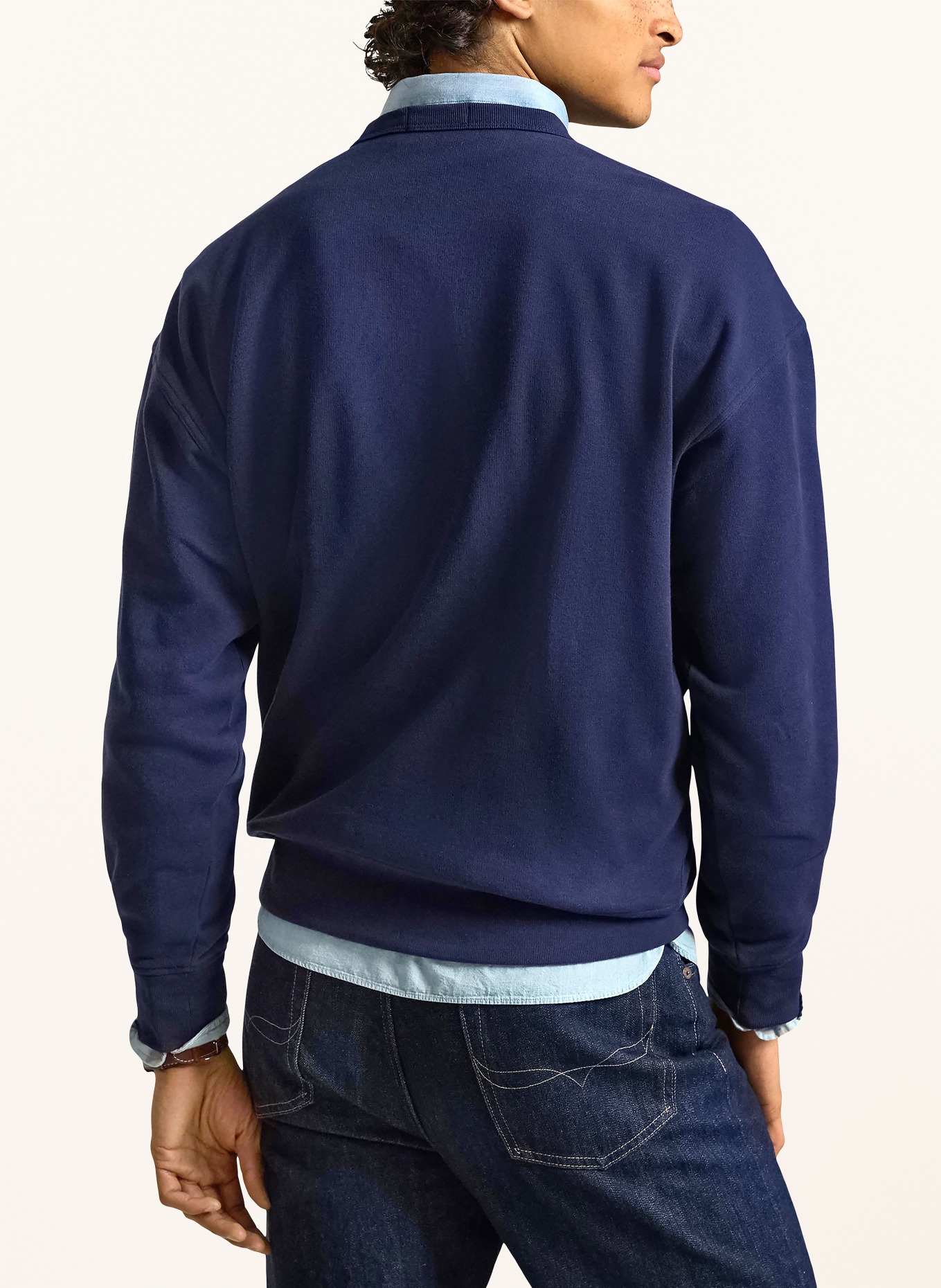 POLO RALPH LAUREN Sweatshirt: DUNKELBLAU