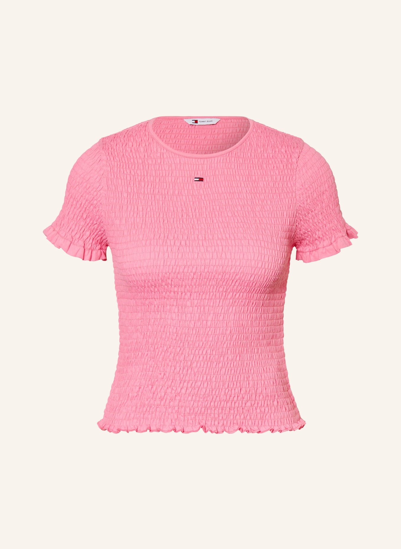 TOMMY JEANS T-shirt à volants: ROSE