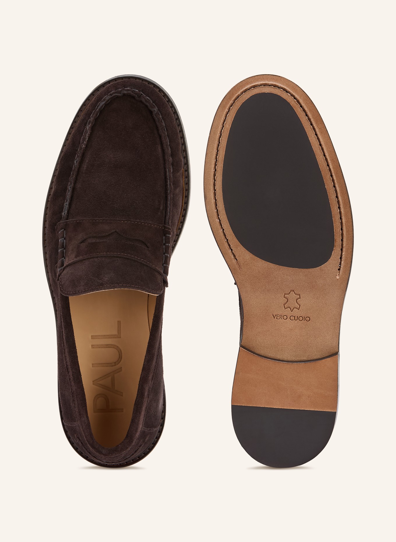 PAUL Penny-Loafer: DUNKELBRAUN