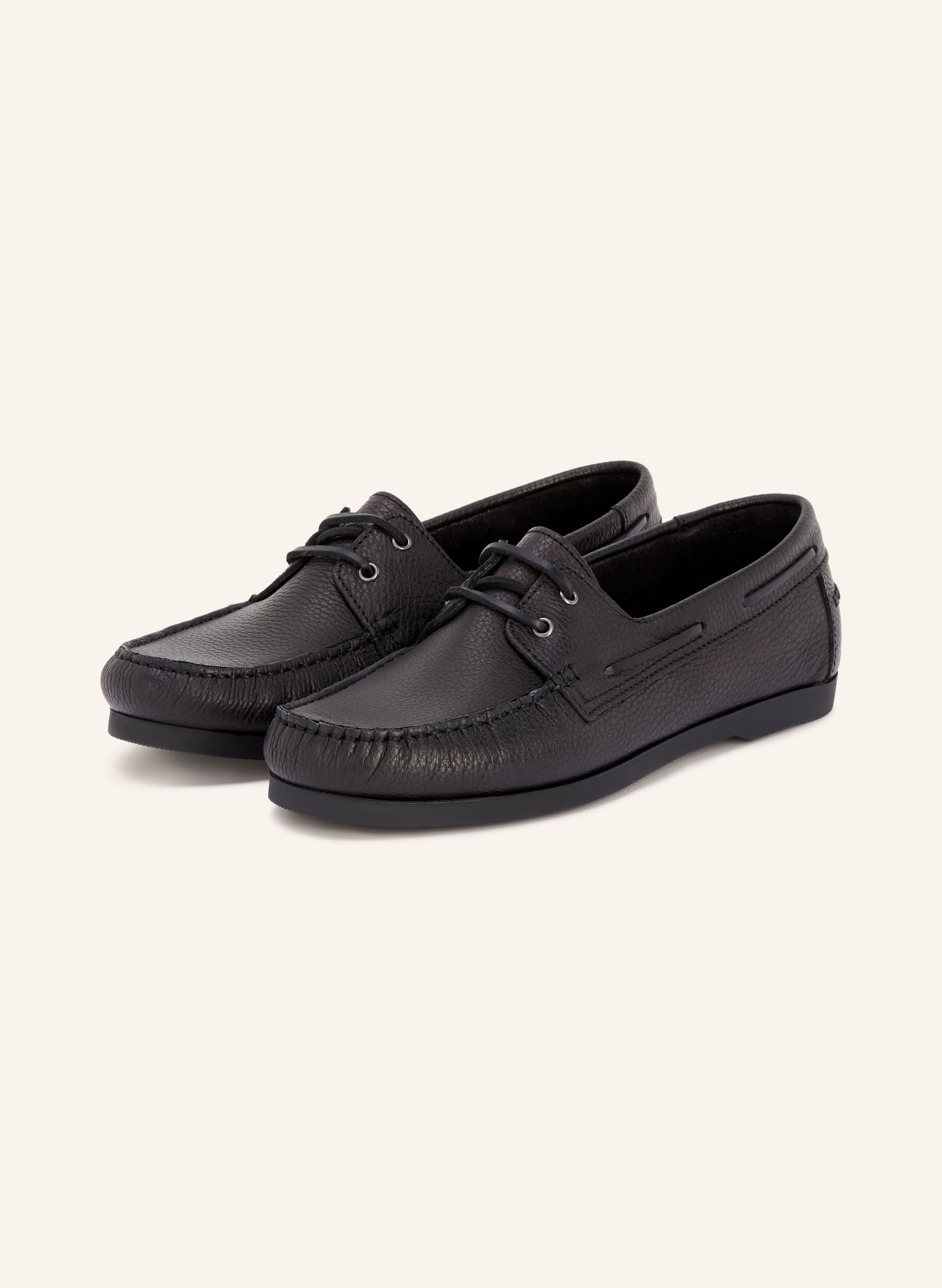PAUL chaussures de bateau: NOIR