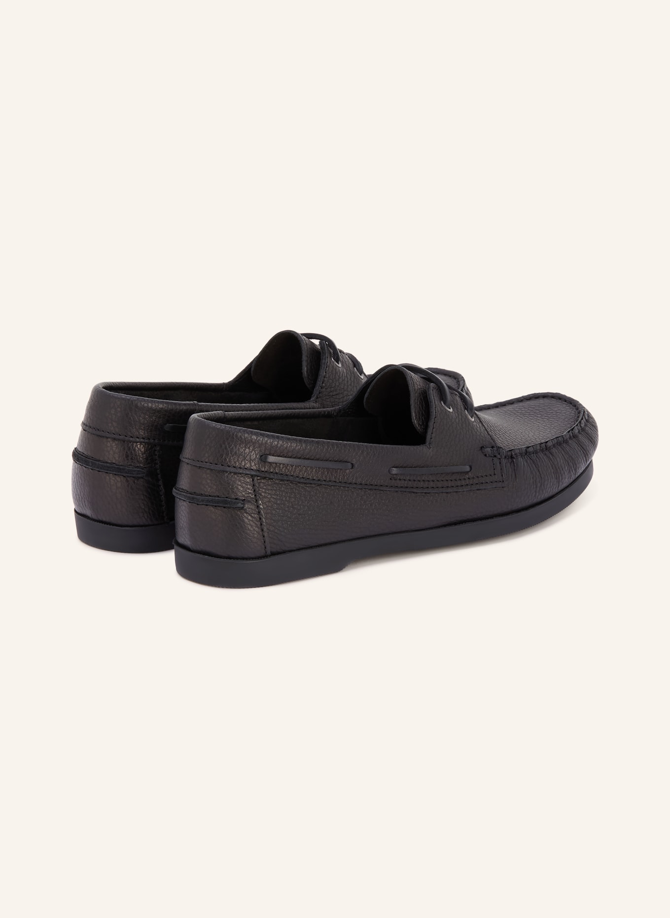 PAUL chaussures de bateau: NOIR