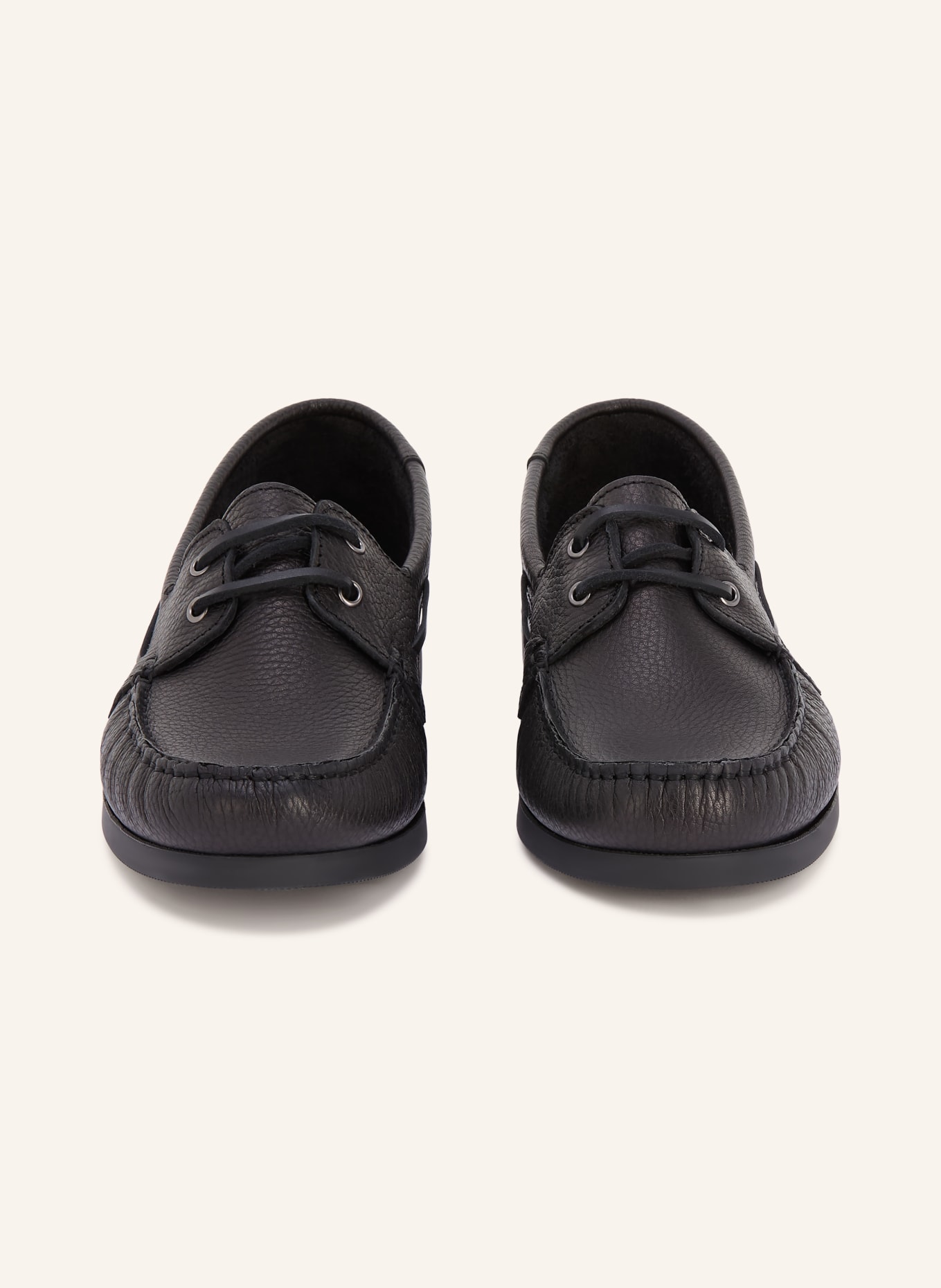 PAUL chaussures de bateau: NOIR