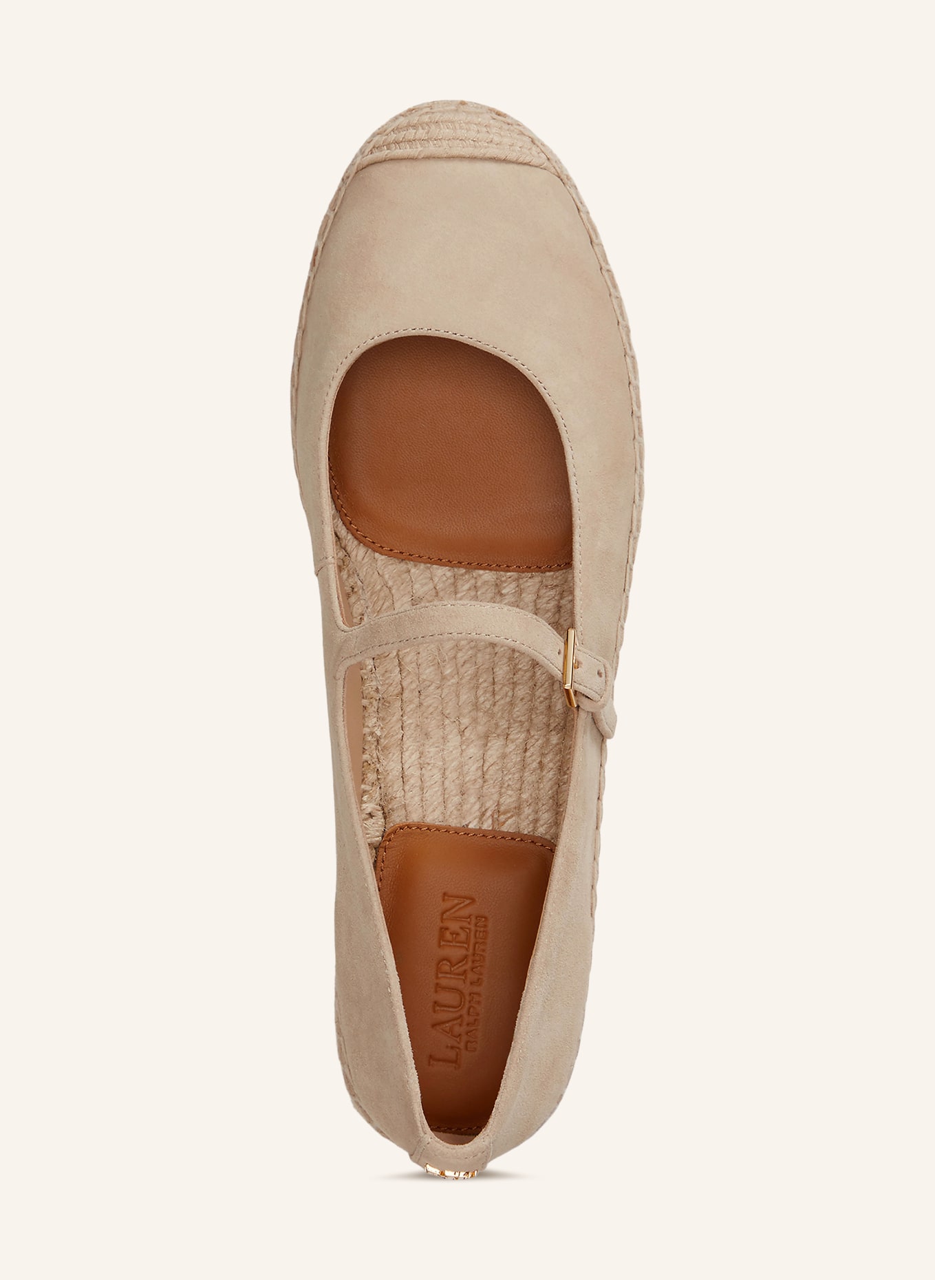 LAUREN RALPH LAUREN Espadrilles: BEIGE