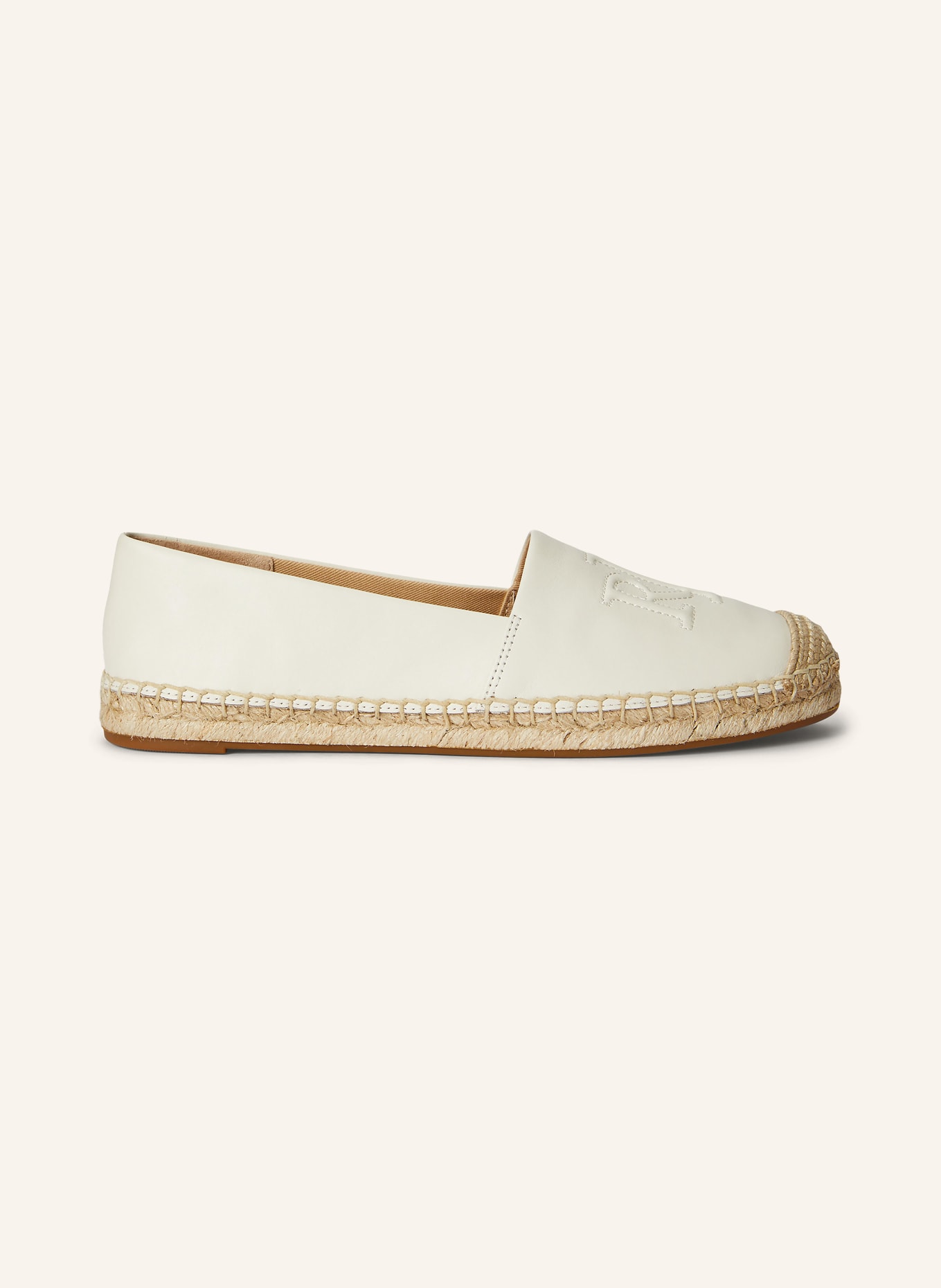 LAUREN RALPH LAUREN espadrilles: BLANC