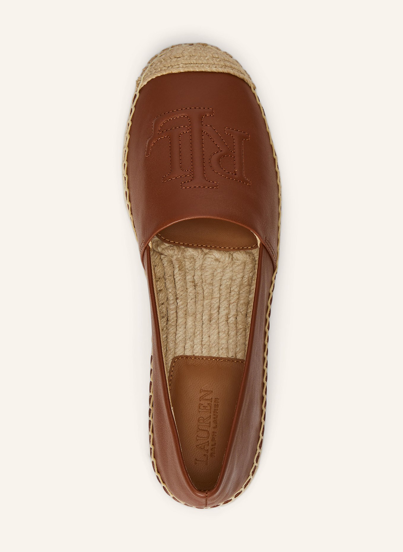 LAUREN RALPH LAUREN espadrilles: MARRON