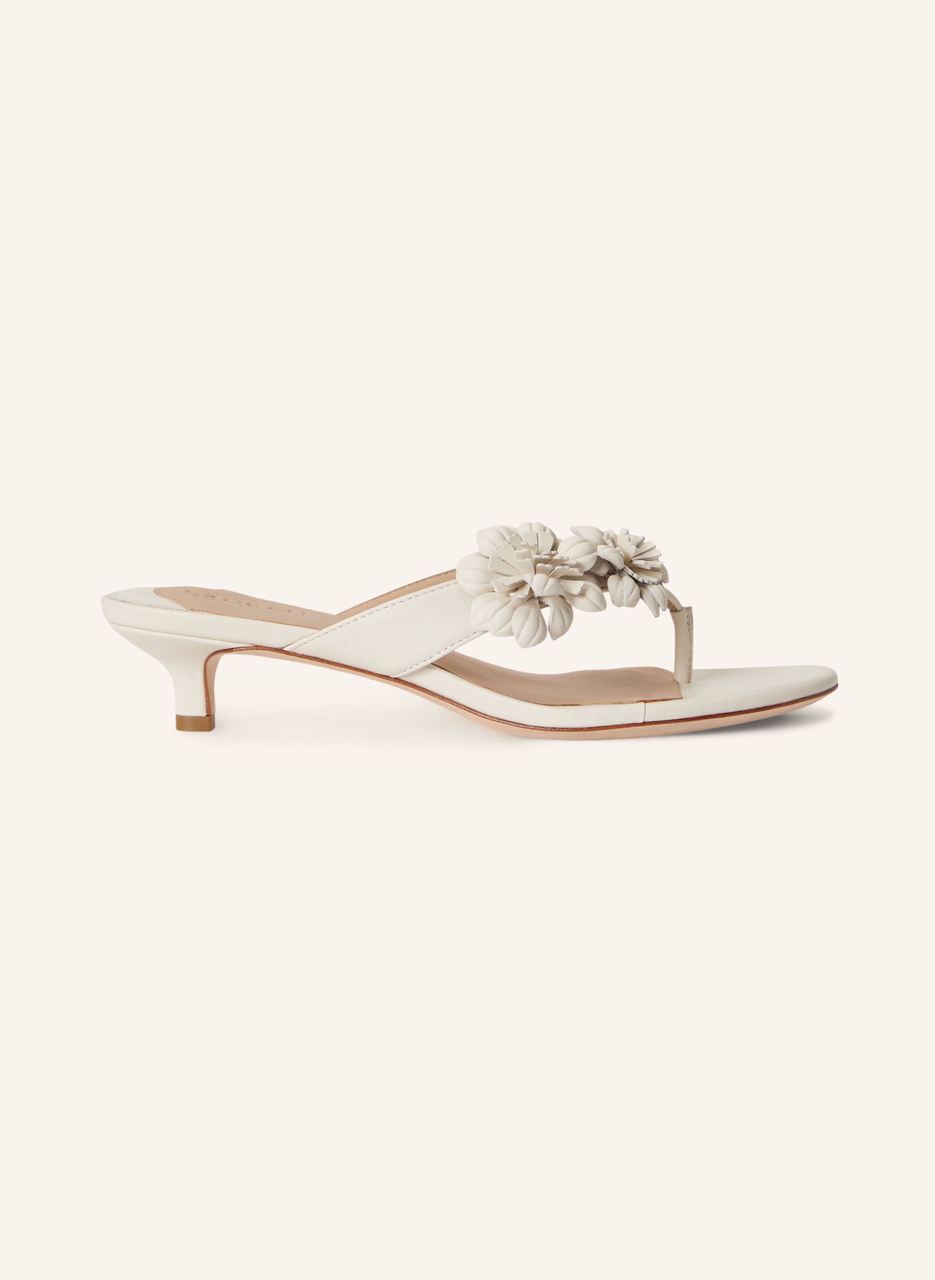 LAUREN RALPH LAUREN Tussenslippers FRANCESCA: CRÈME