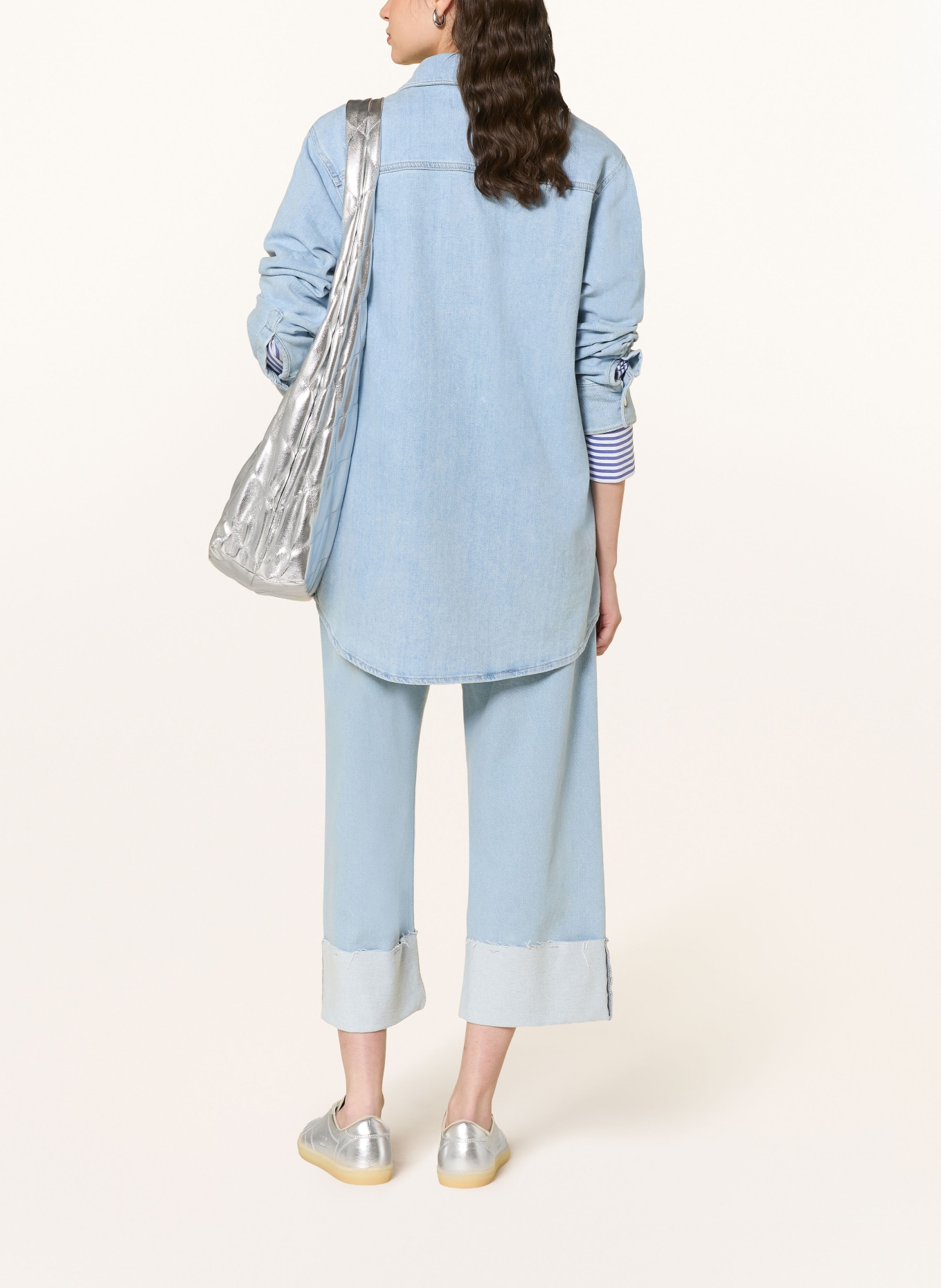 Smith & Soul Cropped jeans: 697 light denim