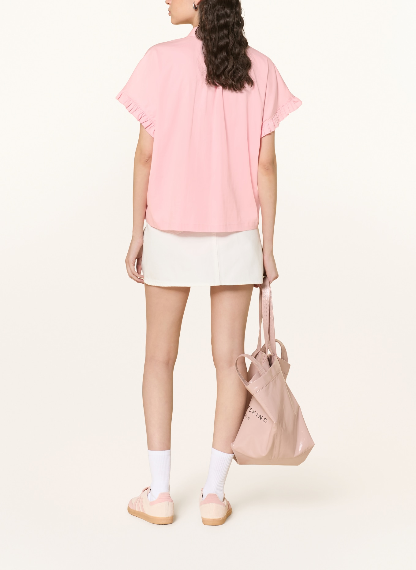 Smith & Soul Hemdbluse mit Rüschen: ROSA