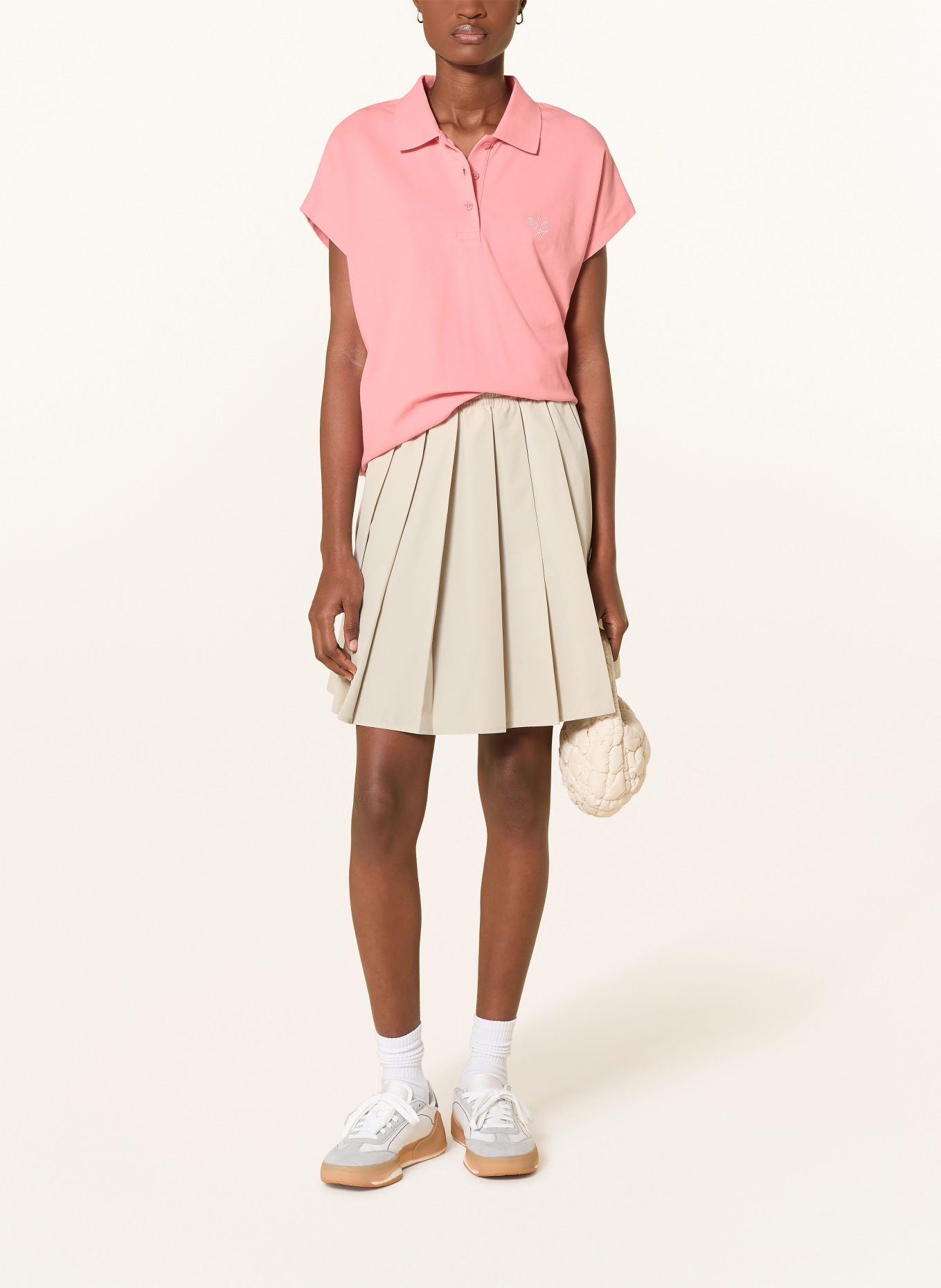 Smith & Soul Piqué poloshirt: ROZE