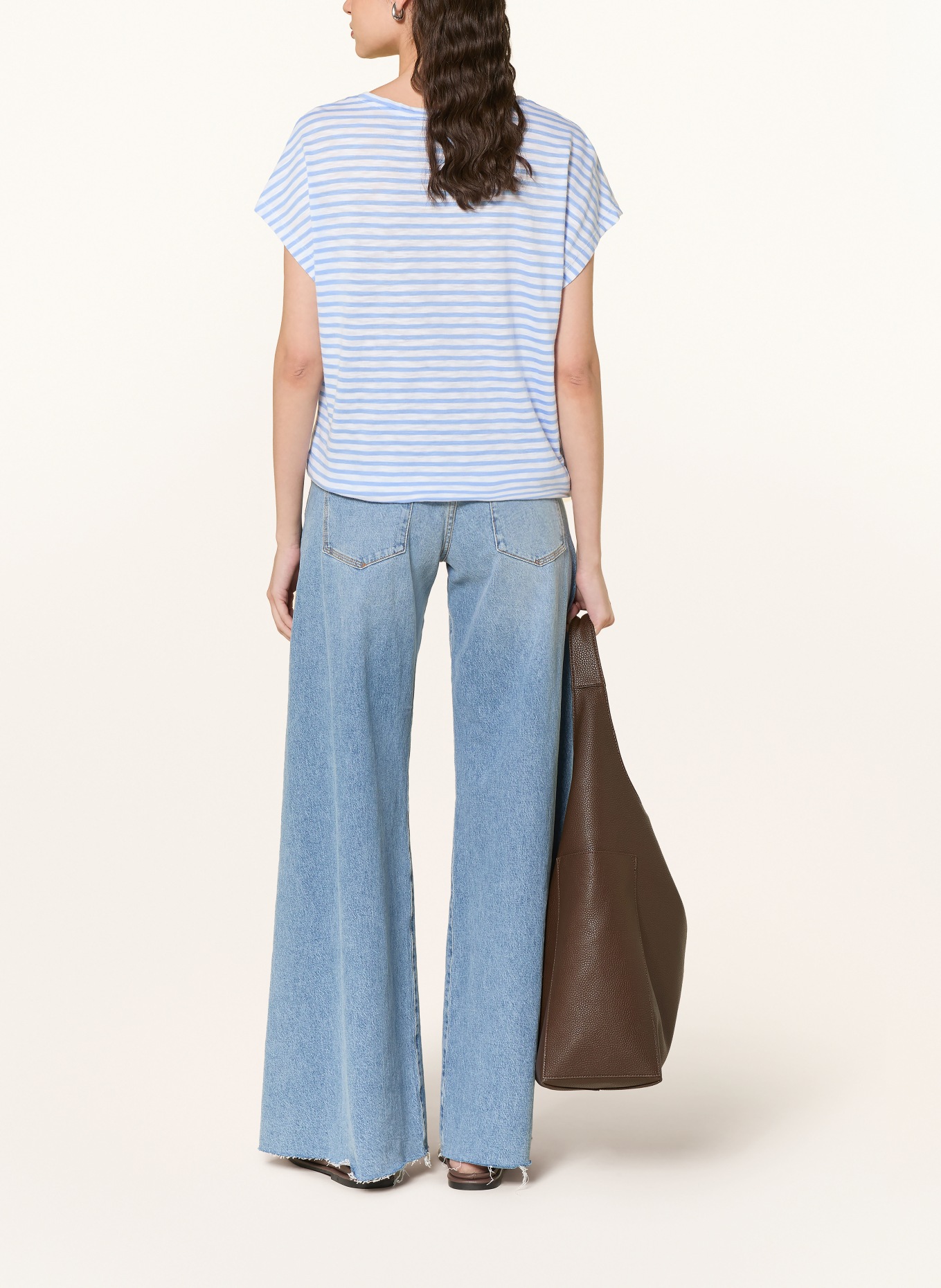 Smith & Soul koszulka: BIAŁY / JASNONIEBIESKI