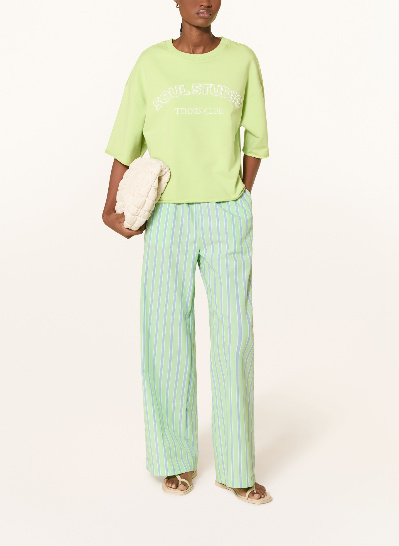 Smith & Soul bluza: JASNOZIELONY