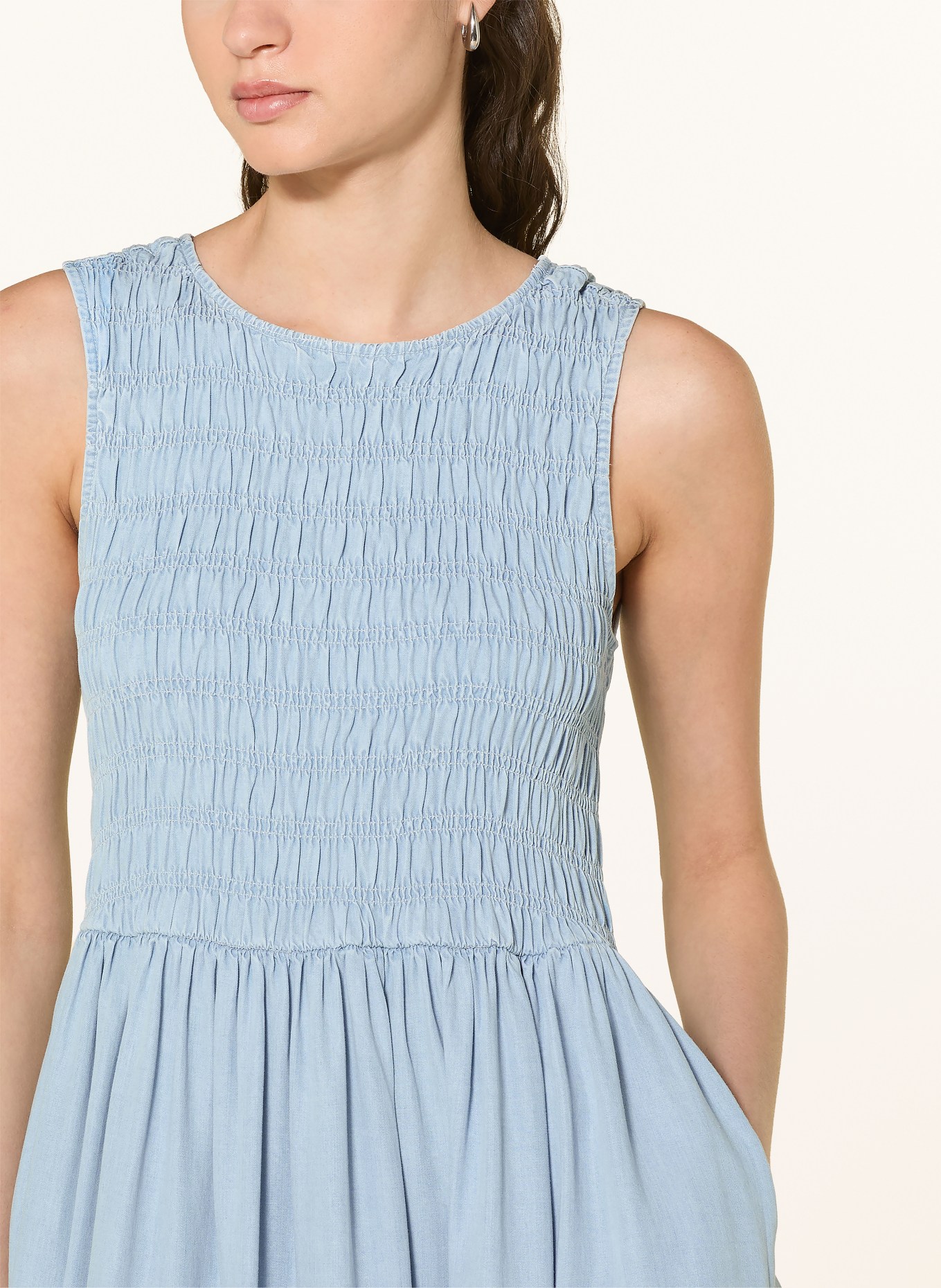 Smith & Soul Rochie cu aspect de blugi: ALBASTRU DESCHIS