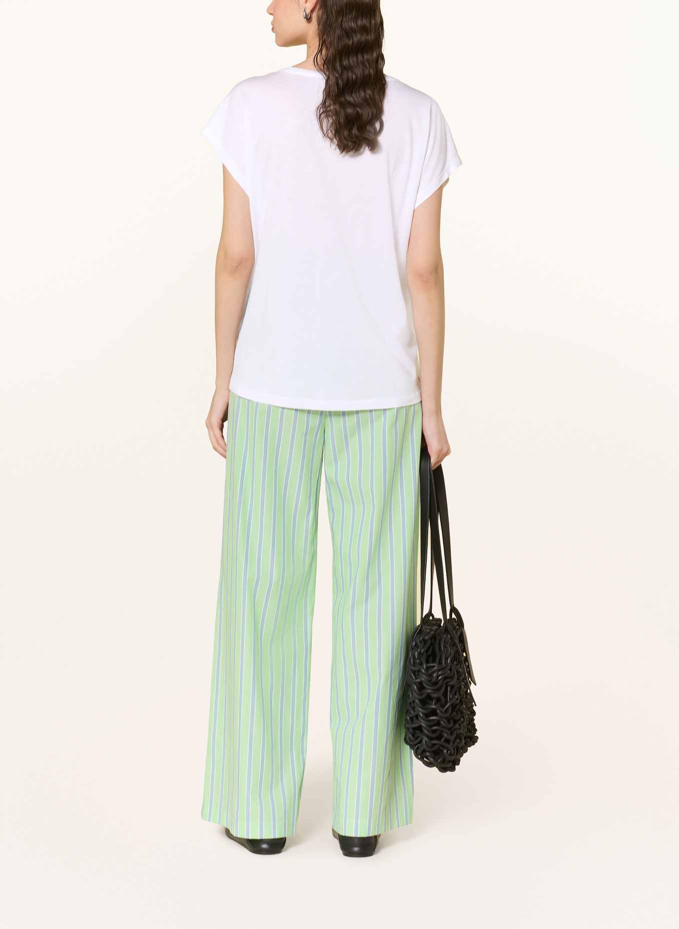 Smith & Soul koszulka: BIAŁY / ŁOSOSIOWY / JASNOZIELONY