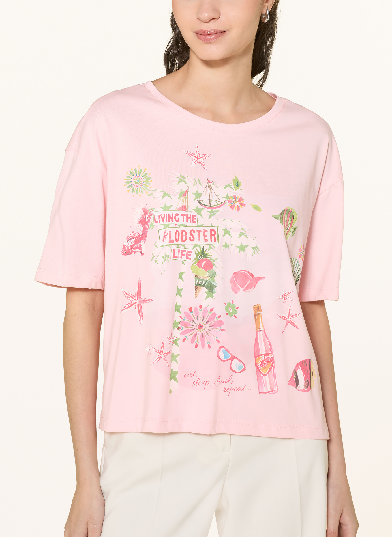 Smith & Soul koszulka: RÓŻOWY / MOCNORÓŻOWY / ZIELONY