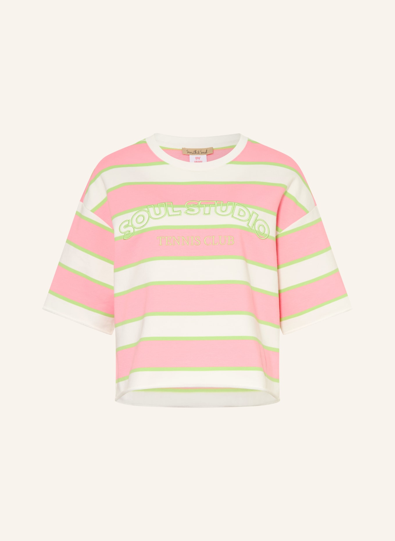 Smith & Soul sweatshirt: ROZE / ROZE / LICHTGROEN