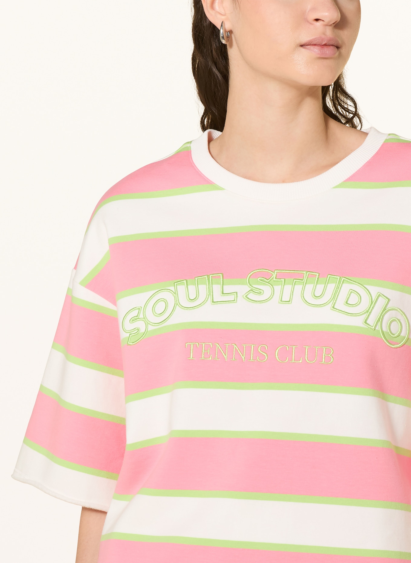 Smith & Soul sweatshirt: ROZE / ROZE / LICHTGROEN
