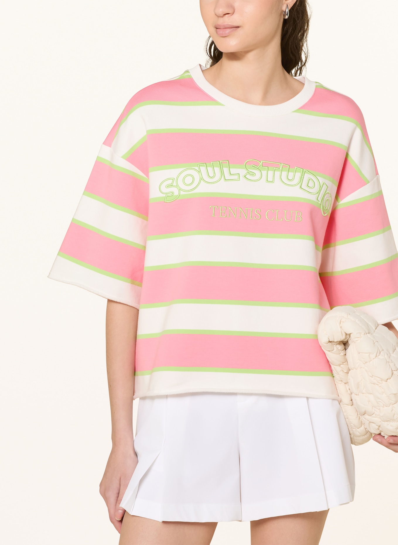 Smith & Soul sweatshirt: ROZE / ROZE / LICHTGROEN