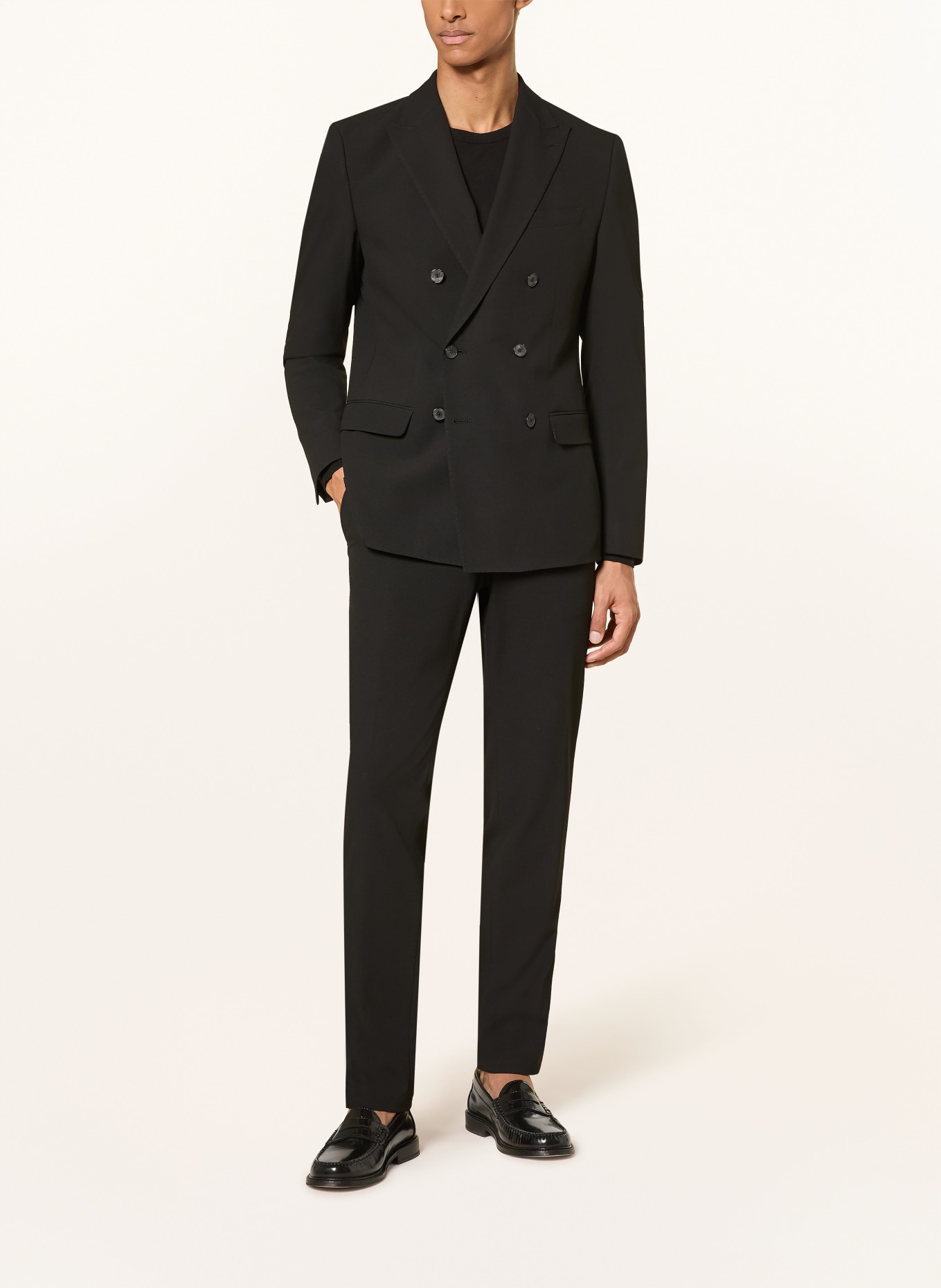 DIGEL move ALFREDO slim fit suit jacket: 10 SCHWARZ