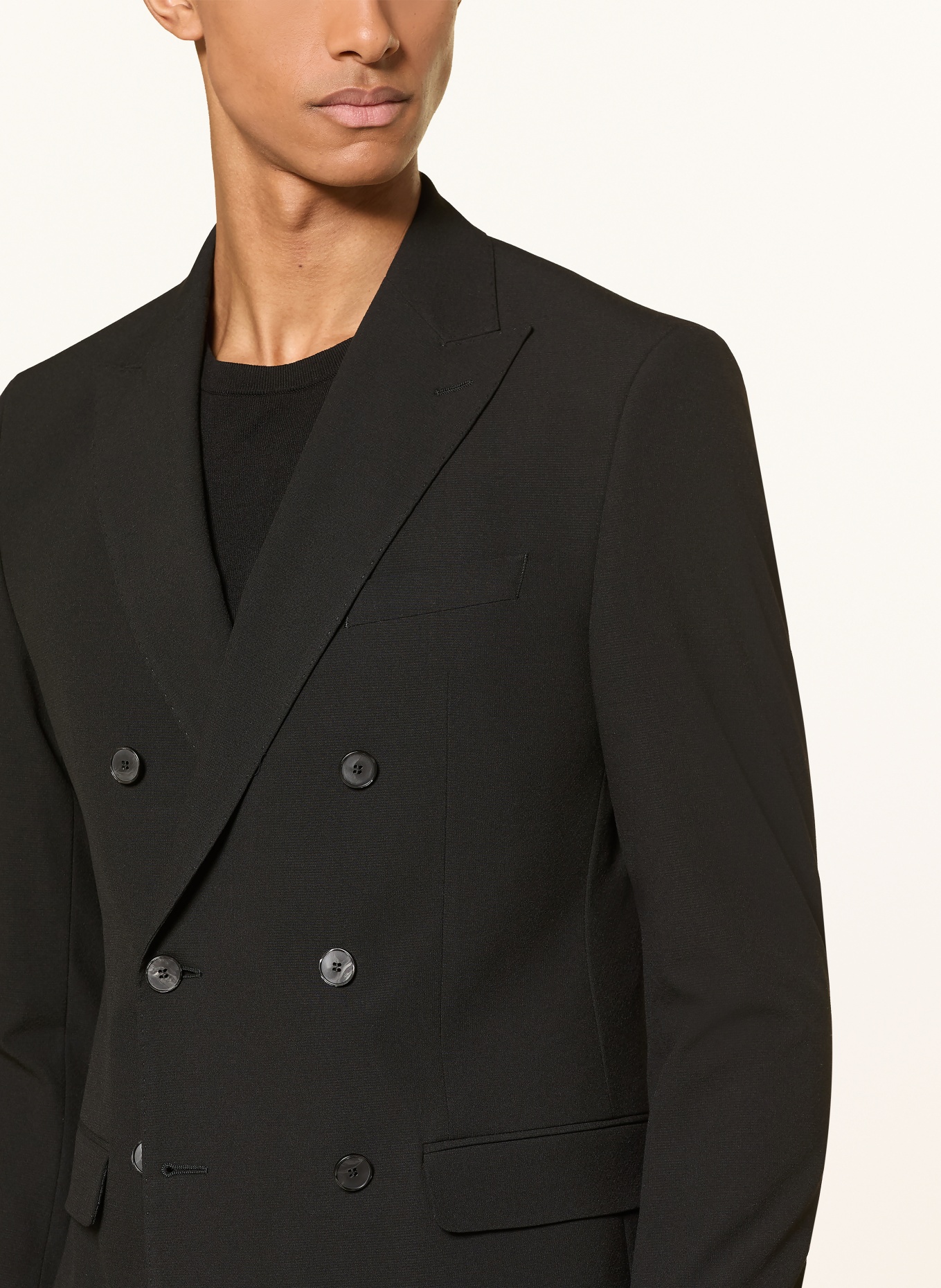 DIGEL move ALFREDO slim fit suit jacket: 10 SCHWARZ