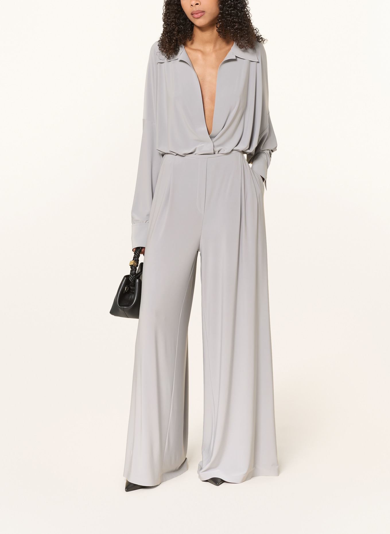 NORMA KAMALI marlene pants: GRAY