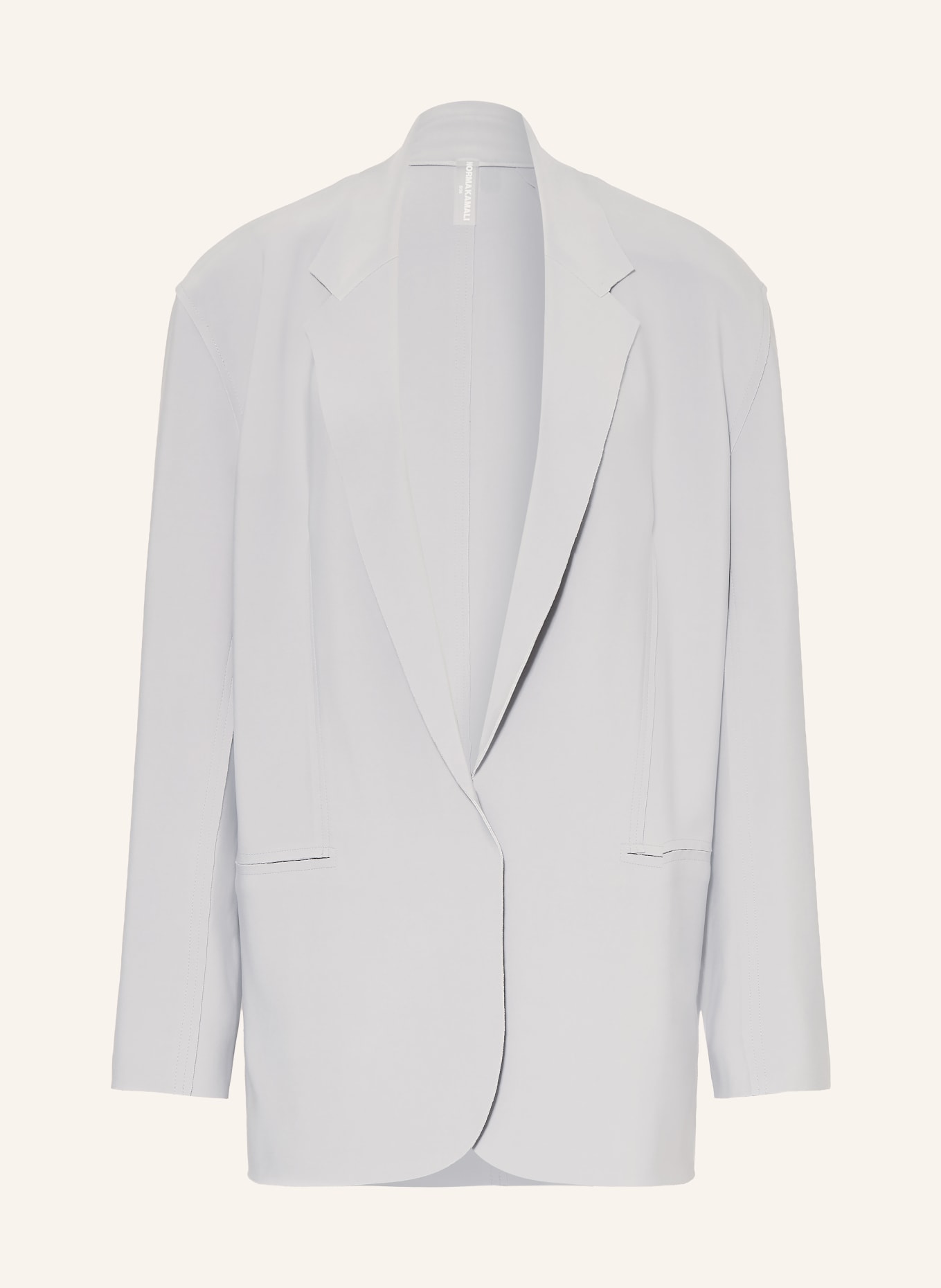 NORMA KAMALI Oversized-Blazer: GRAU