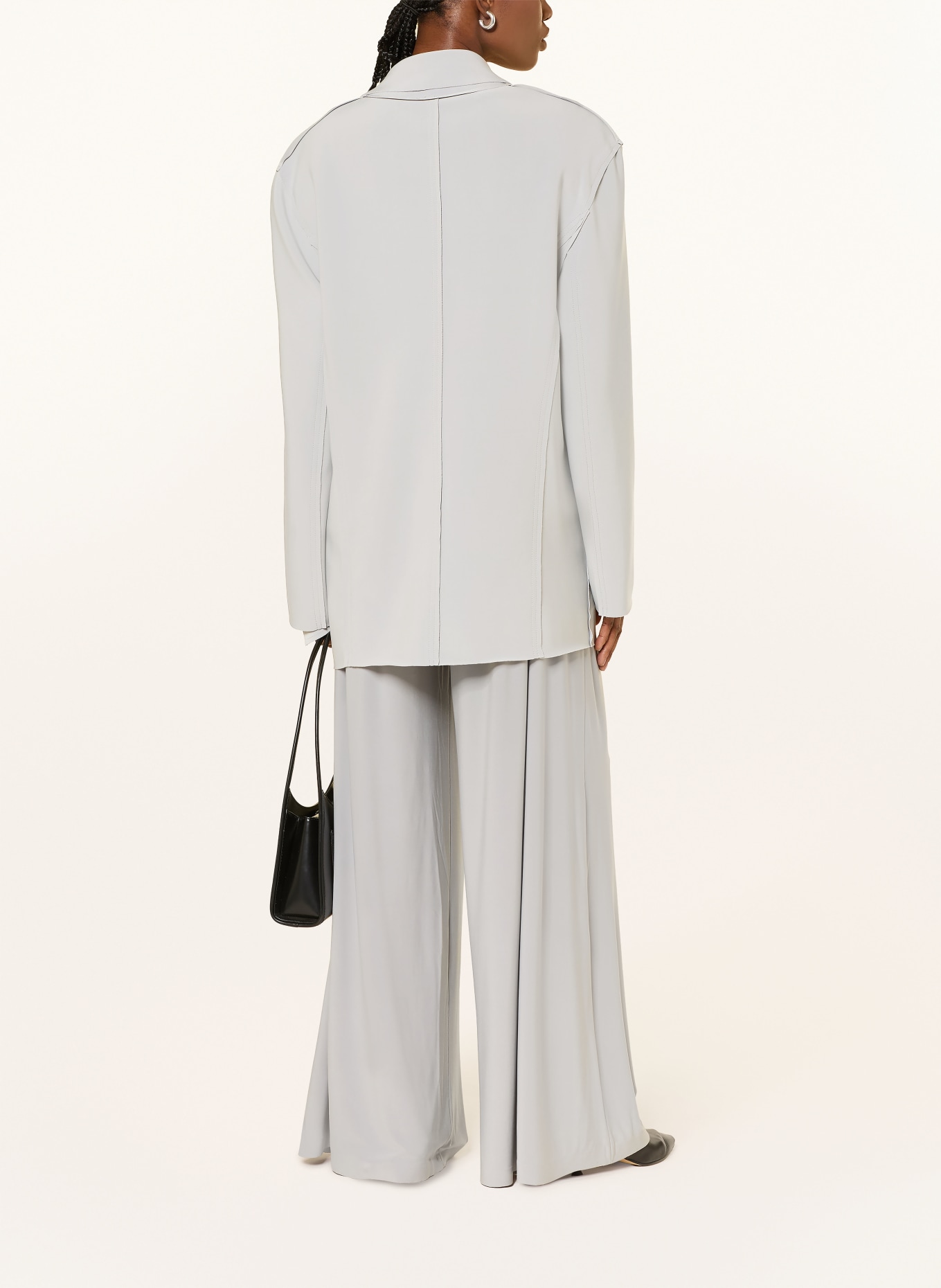 NORMA KAMALI Oversized blazer: GRIJS