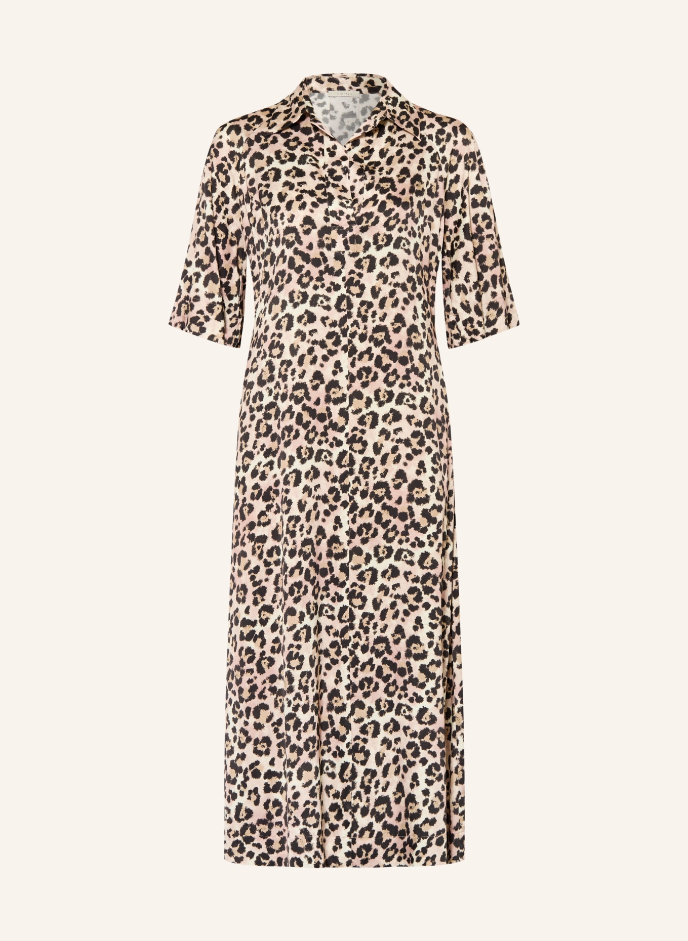 lilienfels Sukienka JULIE: KREMOWY / BLADORÓŻOWY / CZARNY