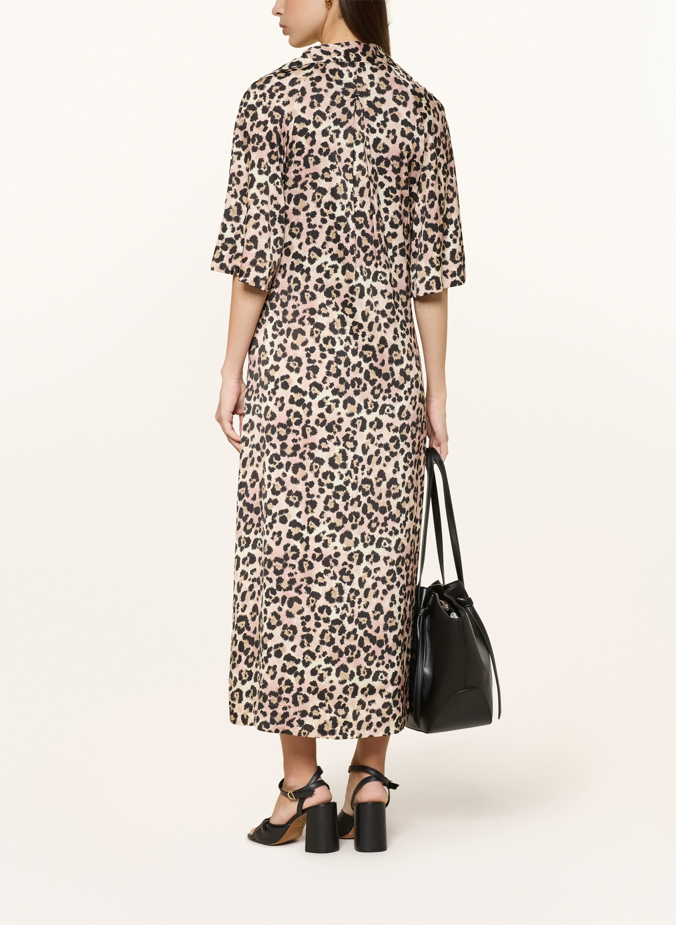 lilienfels Sukienka JULIE: KREMOWY / BLADORÓŻOWY / CZARNY