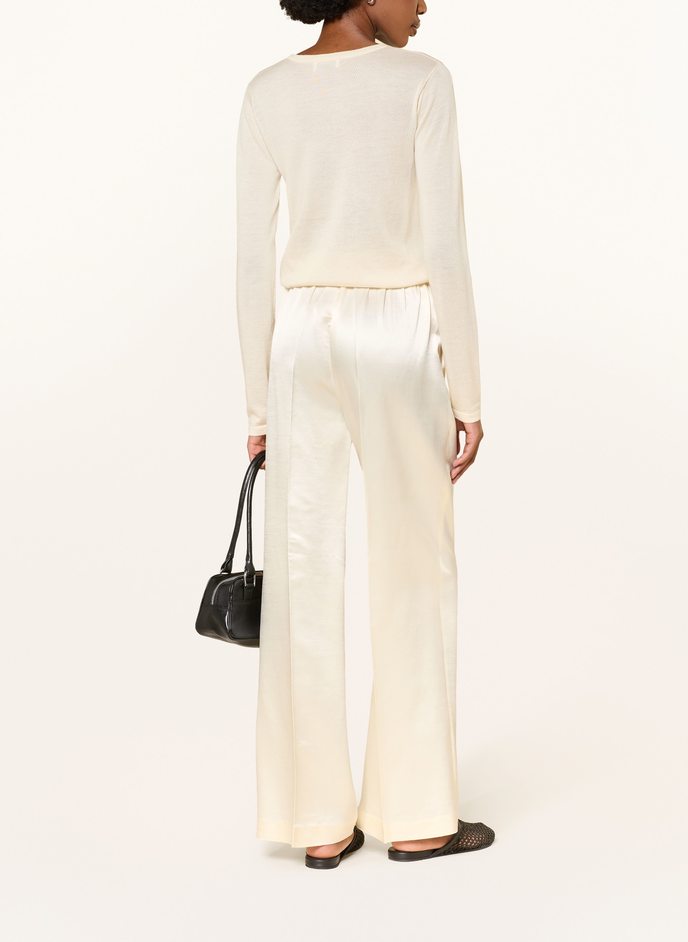 SOFT GOAT Marlenehose: ECRU